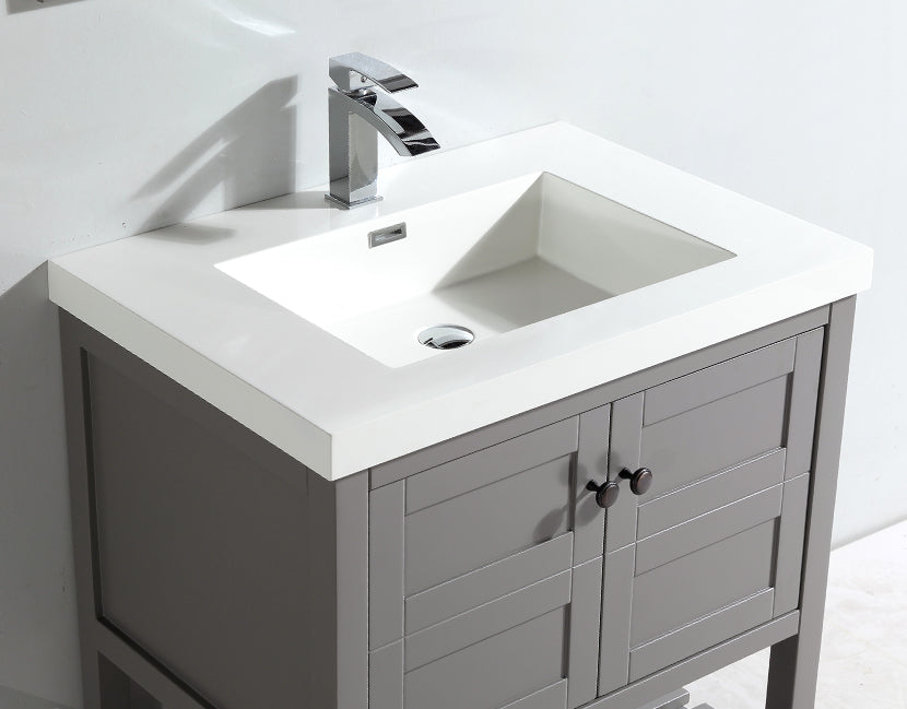 Topmount Bathroom Resin Basin 000 3122BP