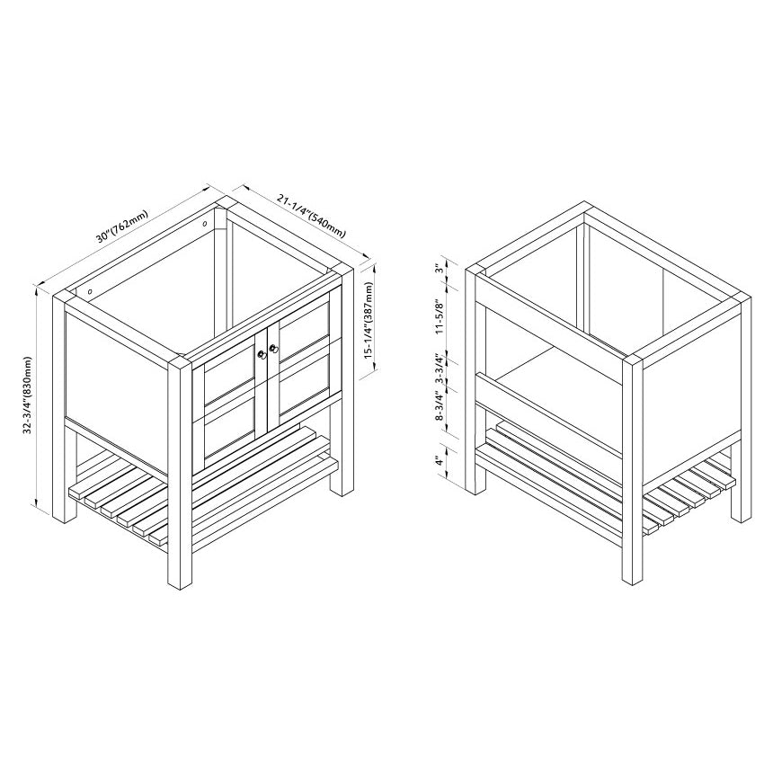 005 Series-30 Inch Vanity