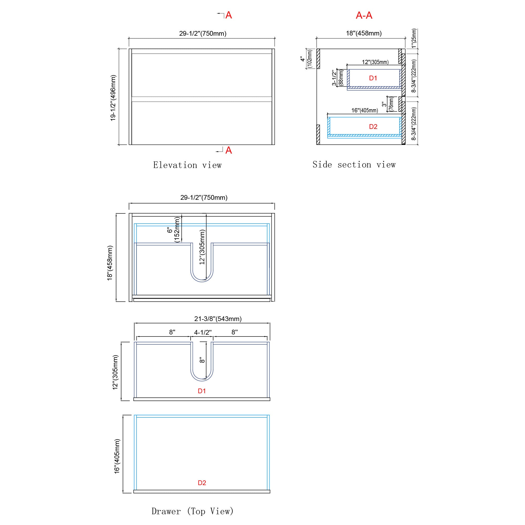 006 Series - 30 Inch Vanity
