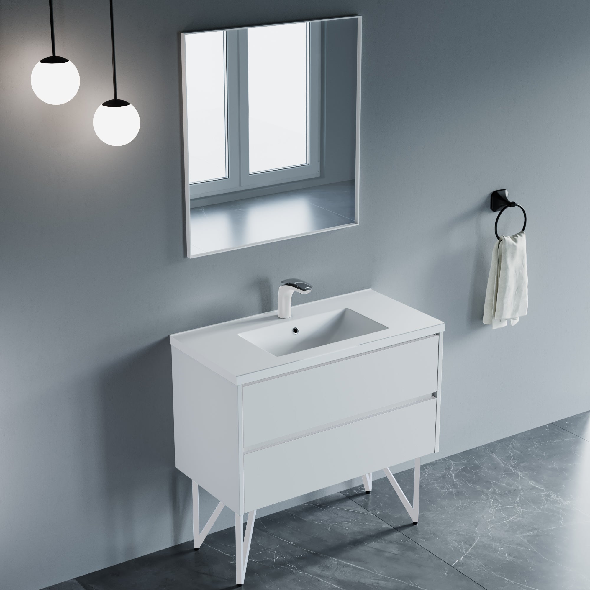 006 Series - 36 Inch Vanity
