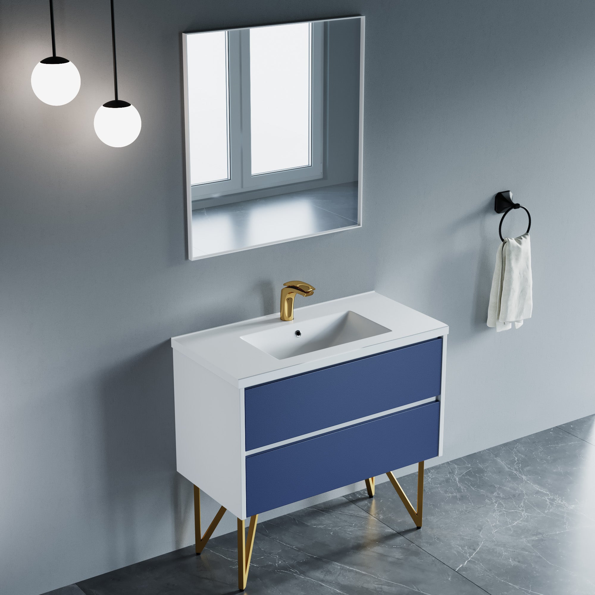 006 Series - 36 Inch Vanity