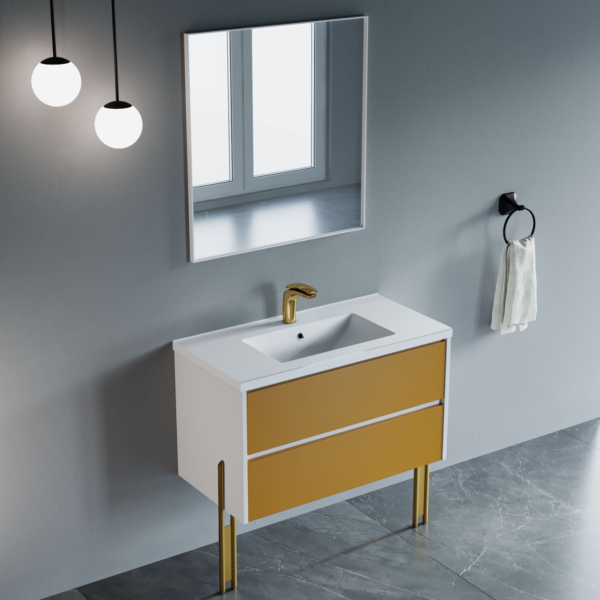 006 Series - 36 Inch Vanity