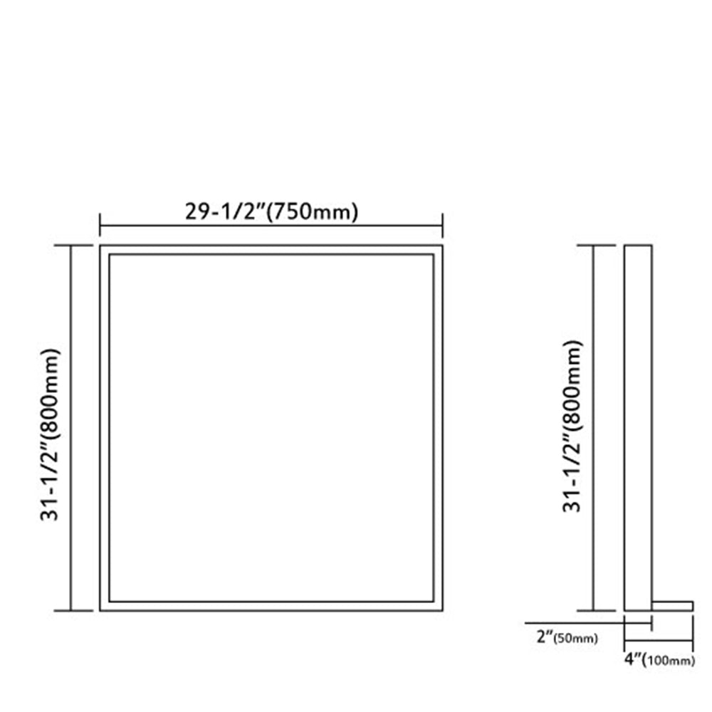 007 Series -  30 Inch Mirror