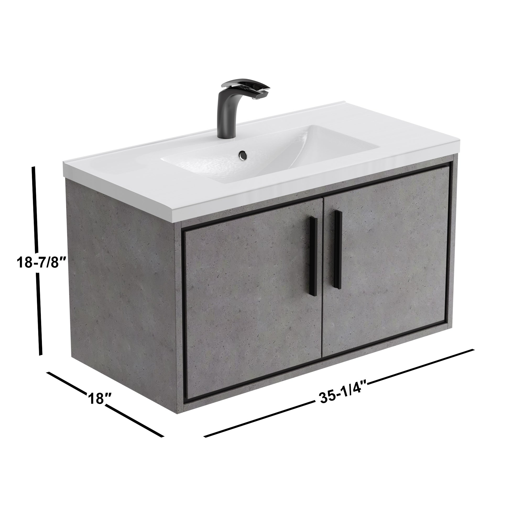 007 Series - 36 Inch Vanity