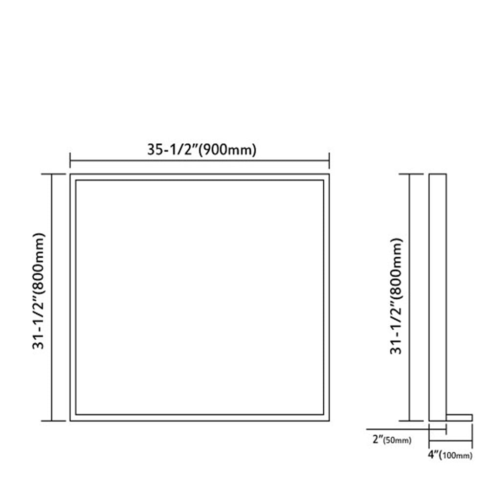 007 Series -  36 Inch Mirror