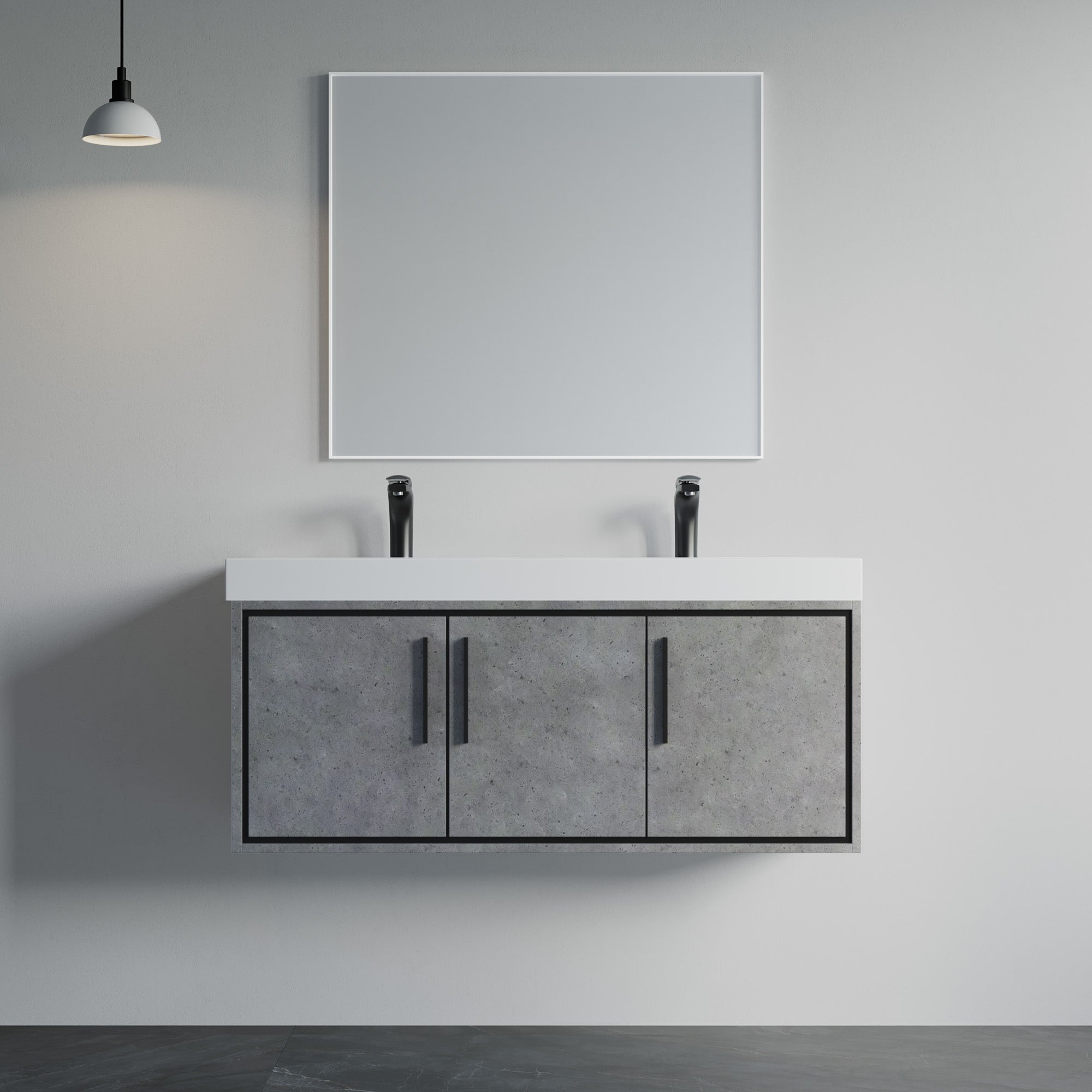 007 Series - 48 Inch Vanity - Double Sinks