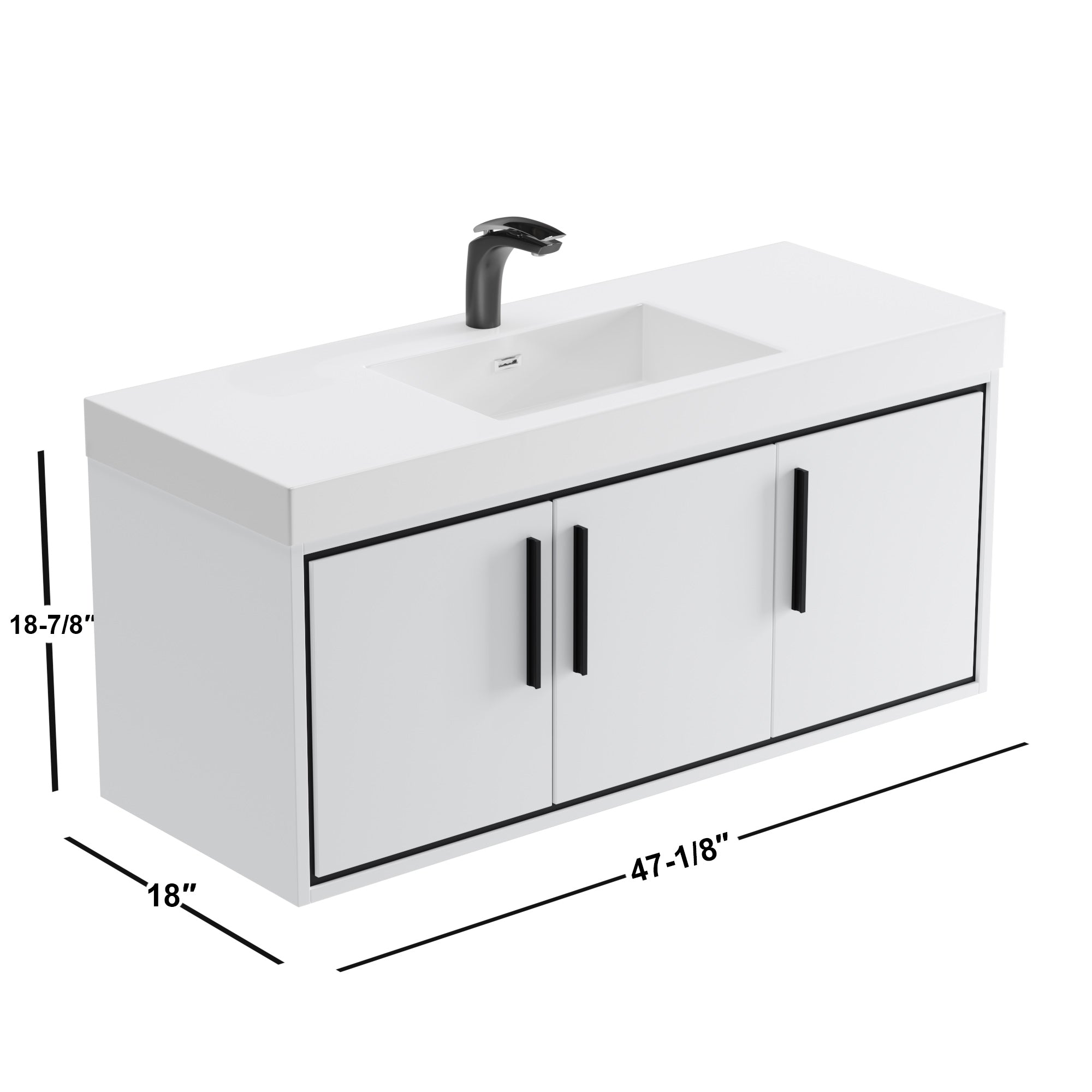 007 Series - 48 Inch Vanity