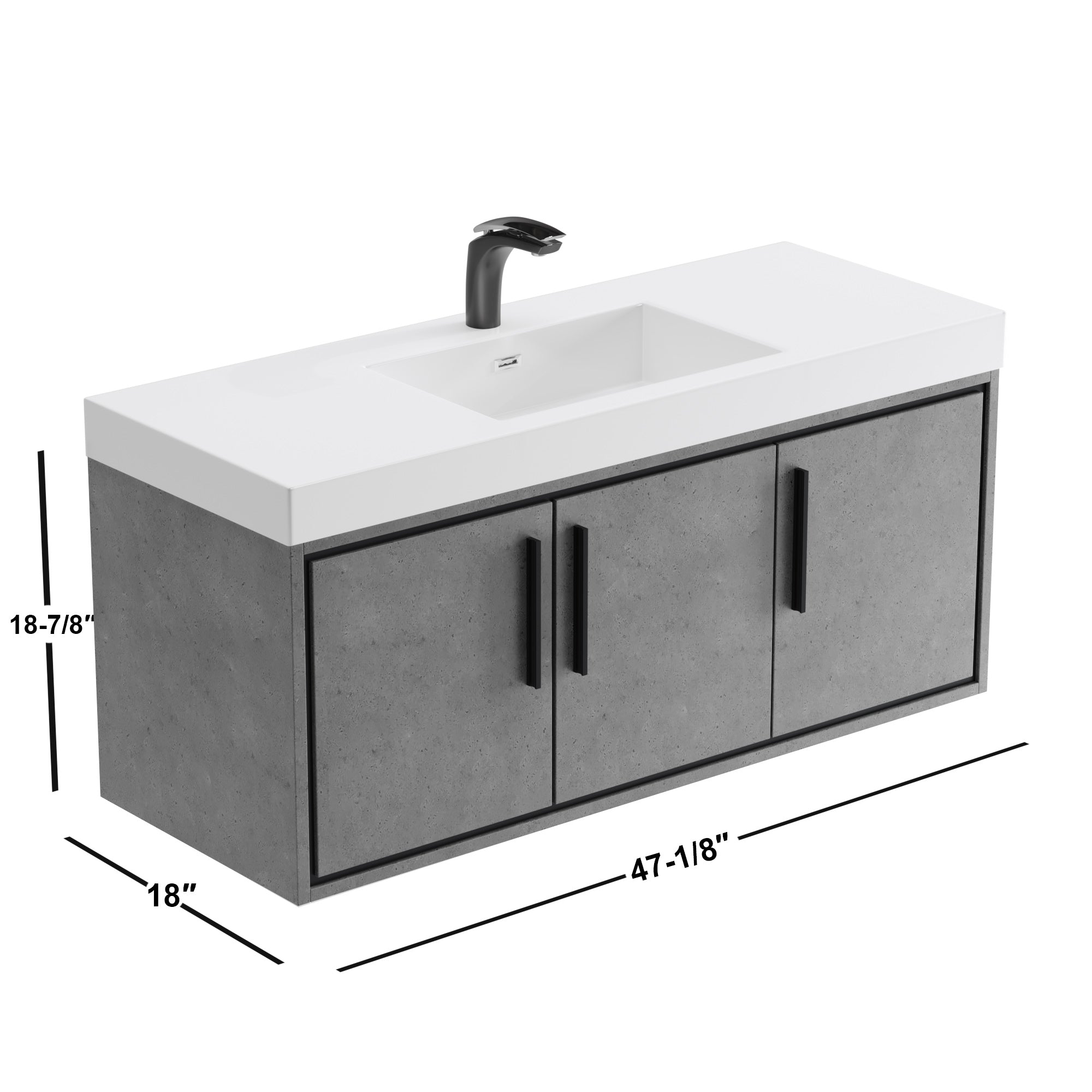 007 Series - 48 Inch Vanity