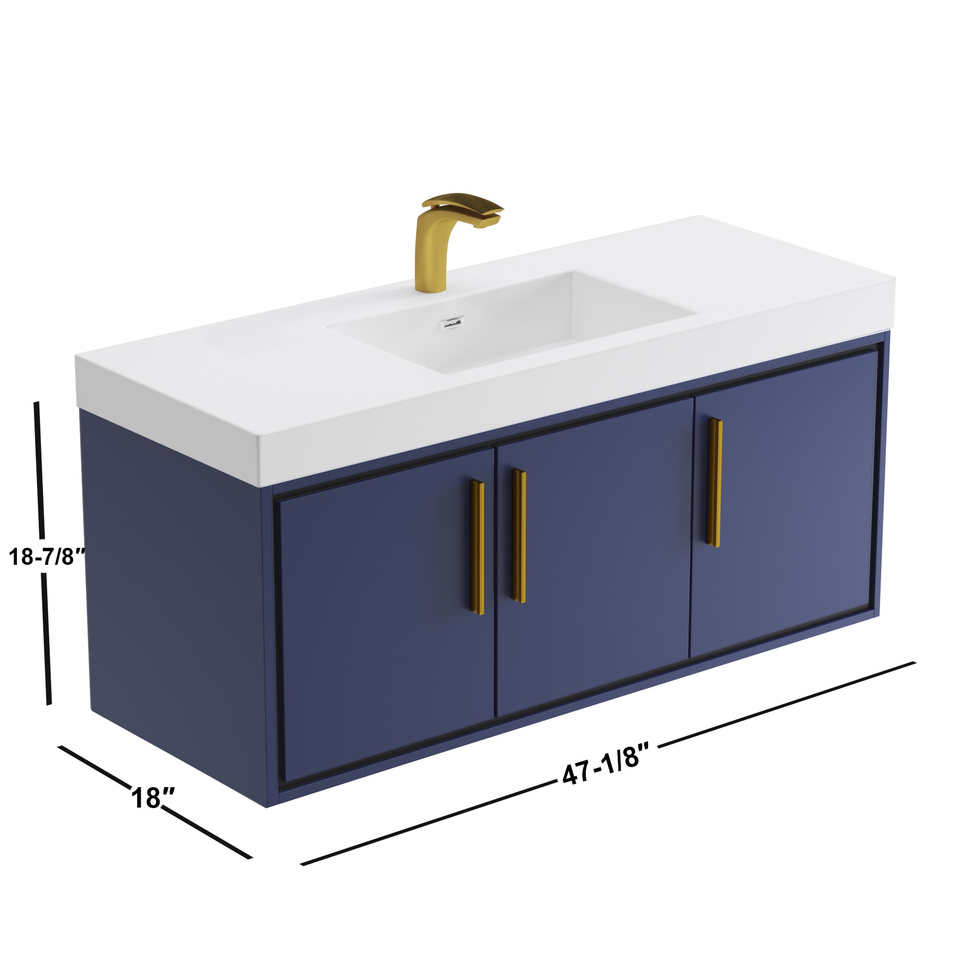 007 Series - 48 Inch Vanity