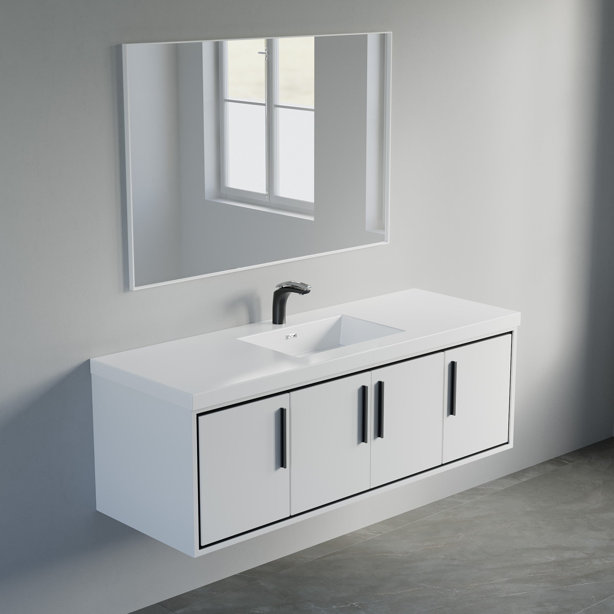007 Series - 60 Inch Vanity