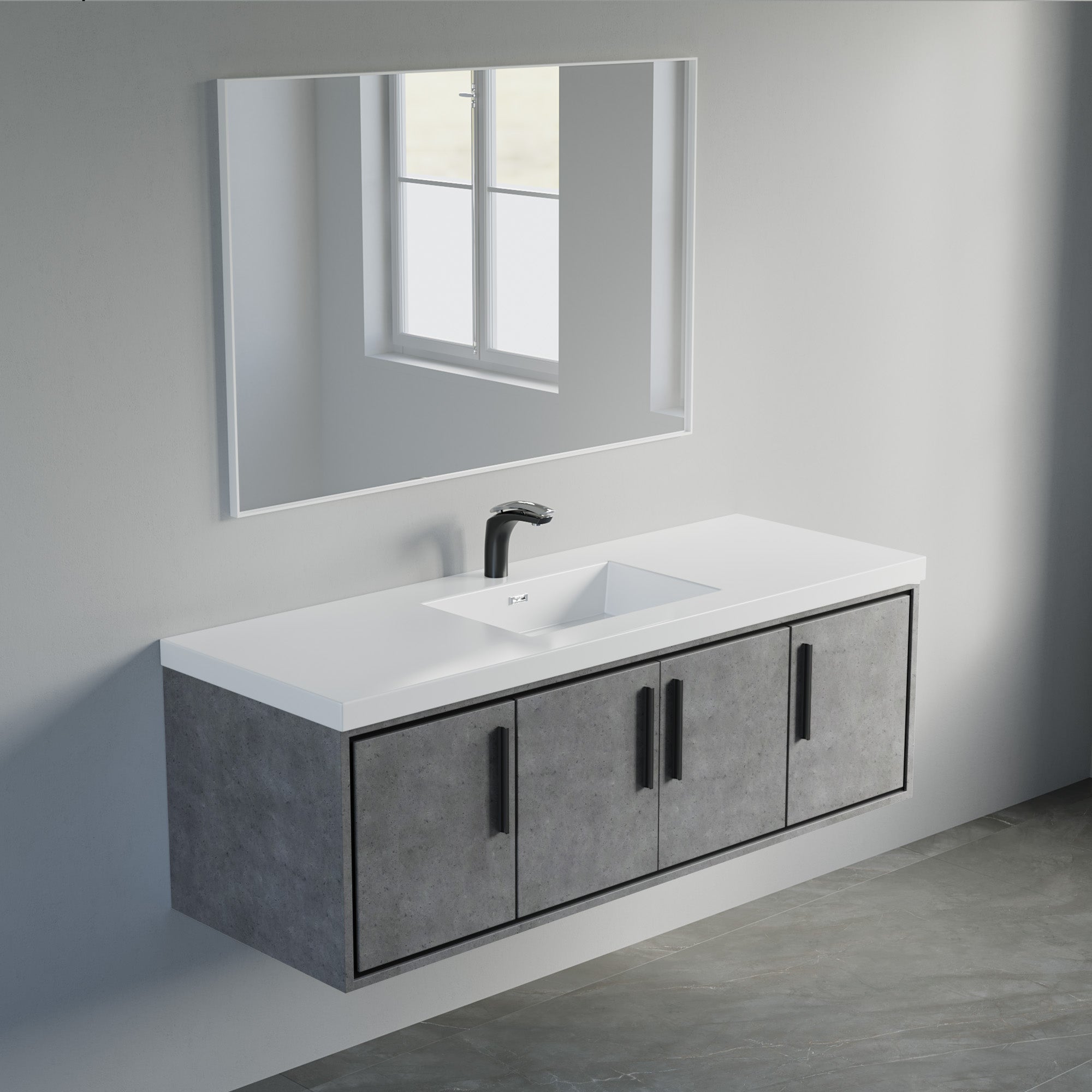 007 Series - 60 Inch Vanity
