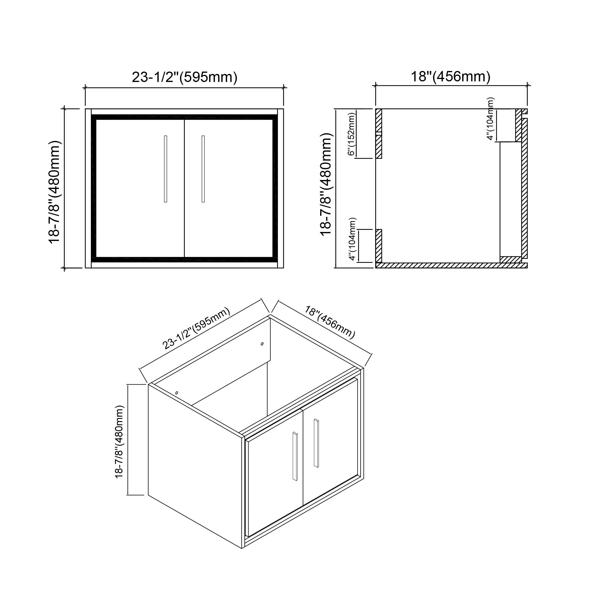 007 Series - 24 Inch Vanity