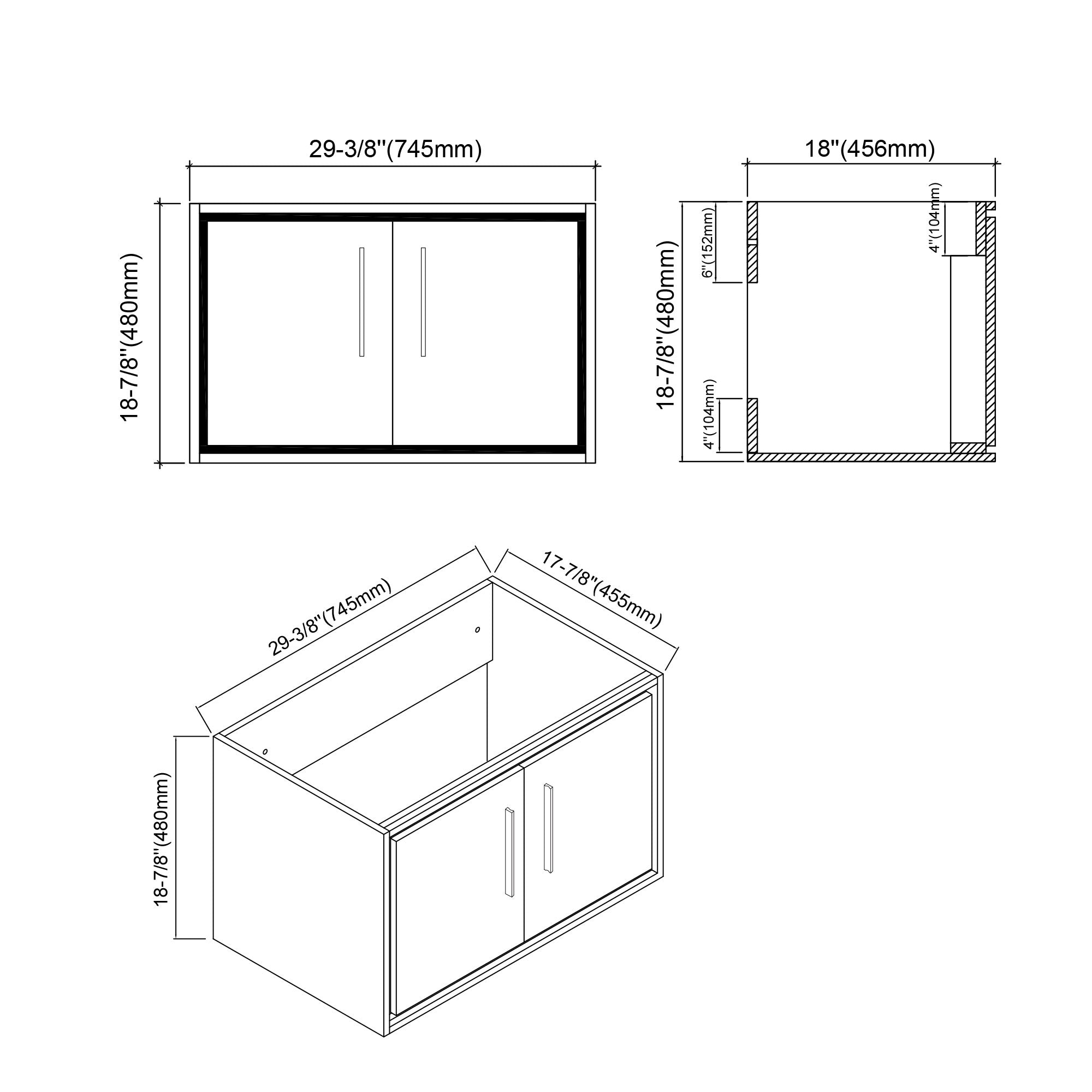007 Series - 30 Inch Vanity