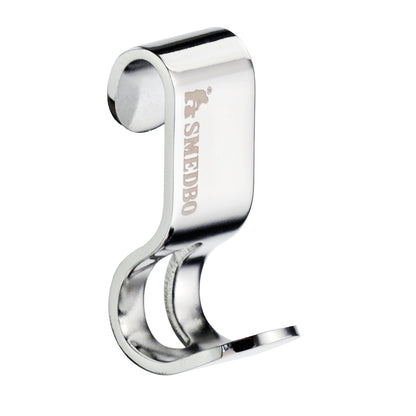 SIDELINE - Soap Baskets Hook in Stainless Steel Polished, Pair