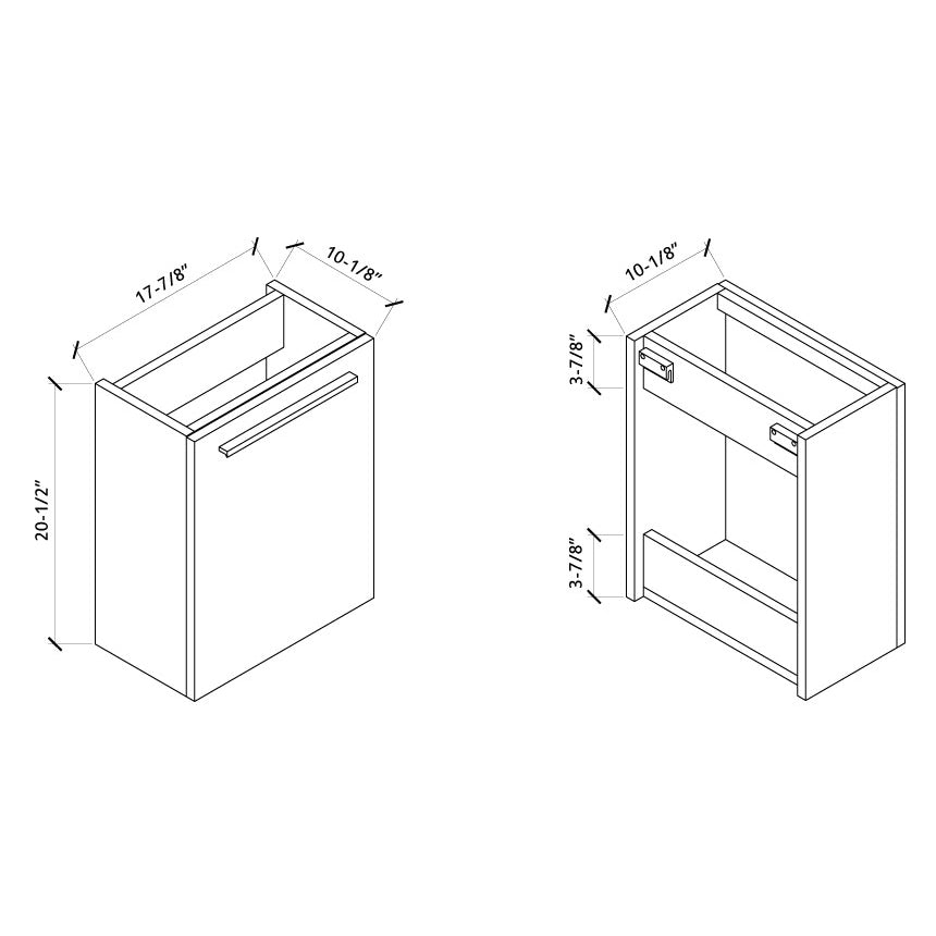 010 Series-18 Inch Vanity