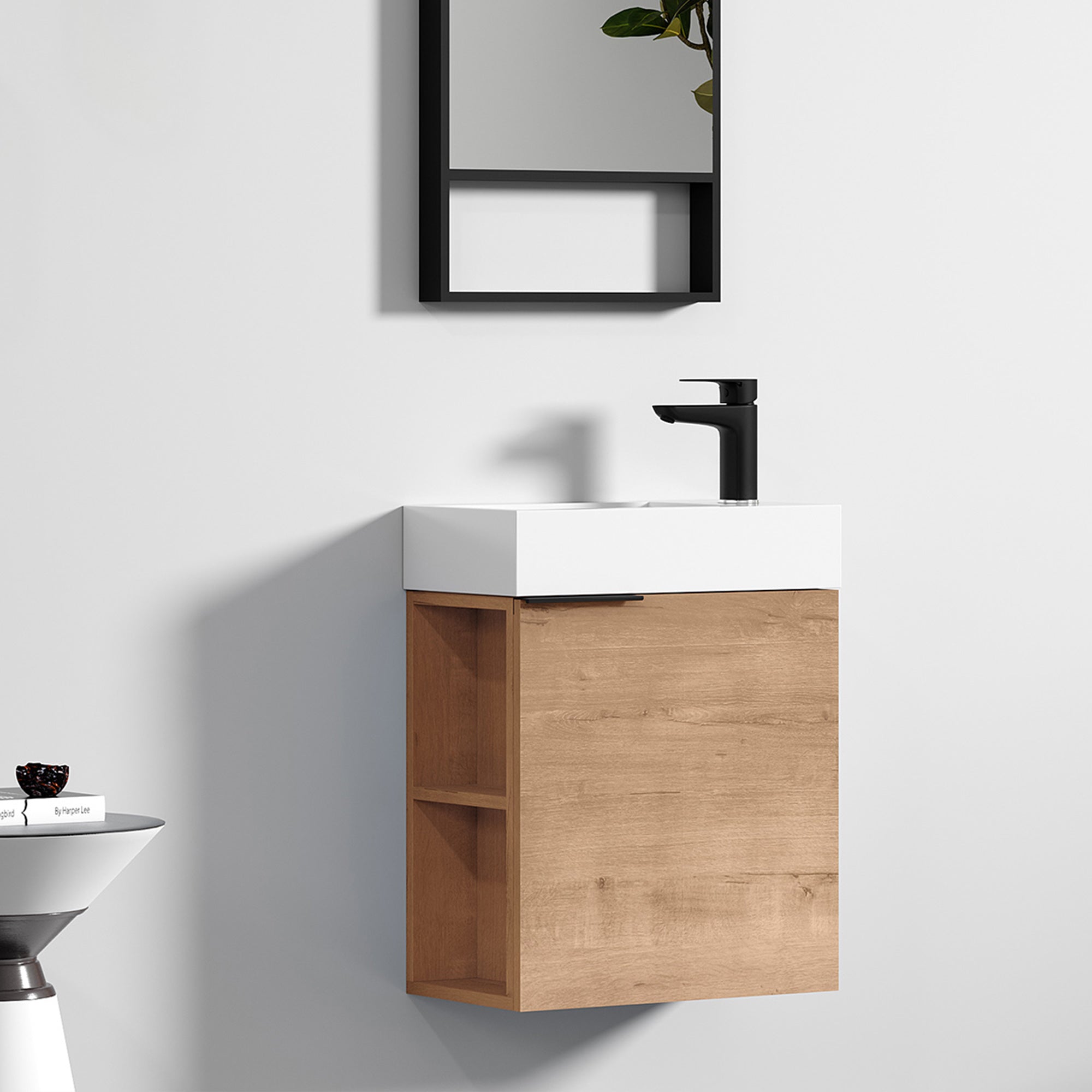 011 Series - 18 Inch Vanity With Basin