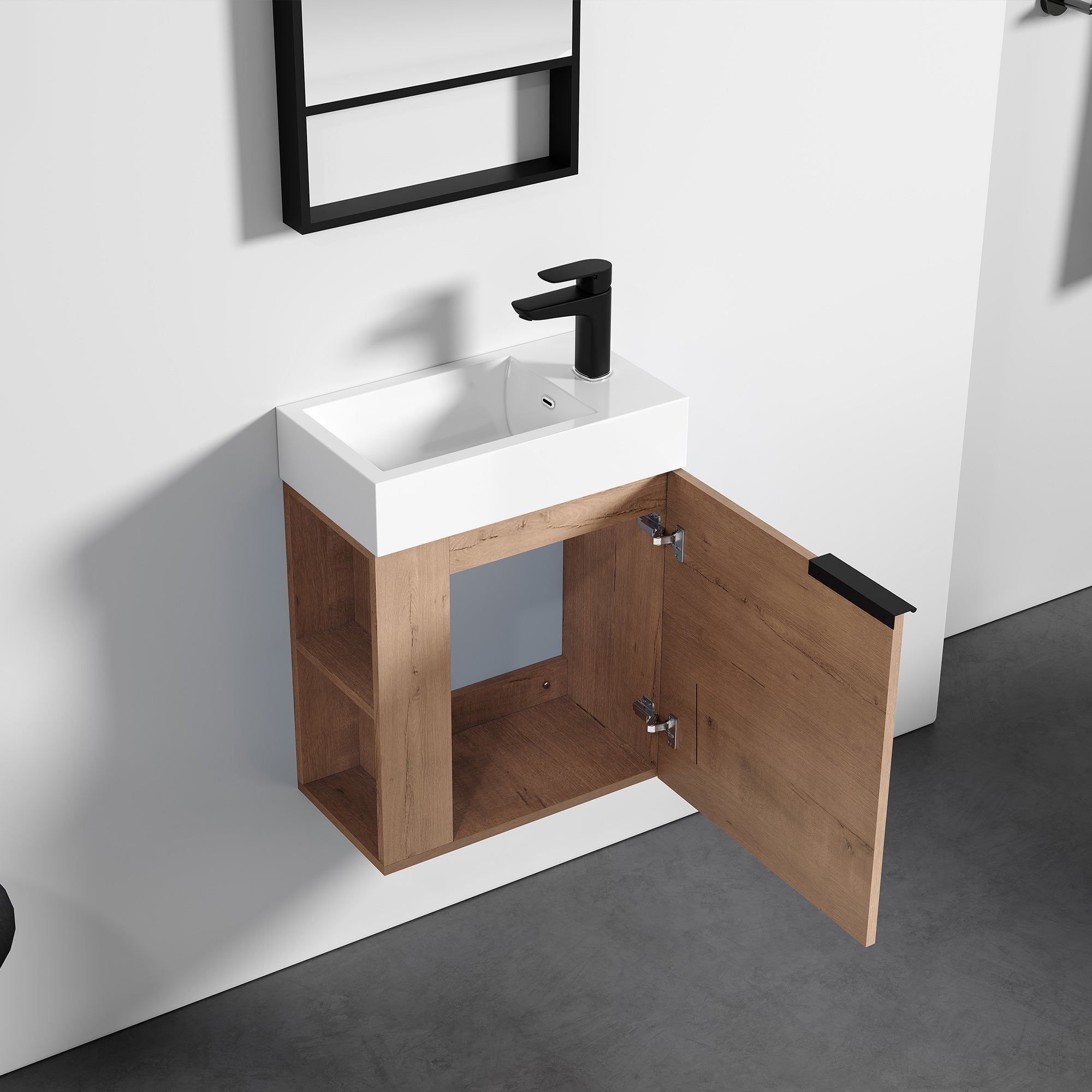 011 Series - 18 Inch Vanity With Basin
