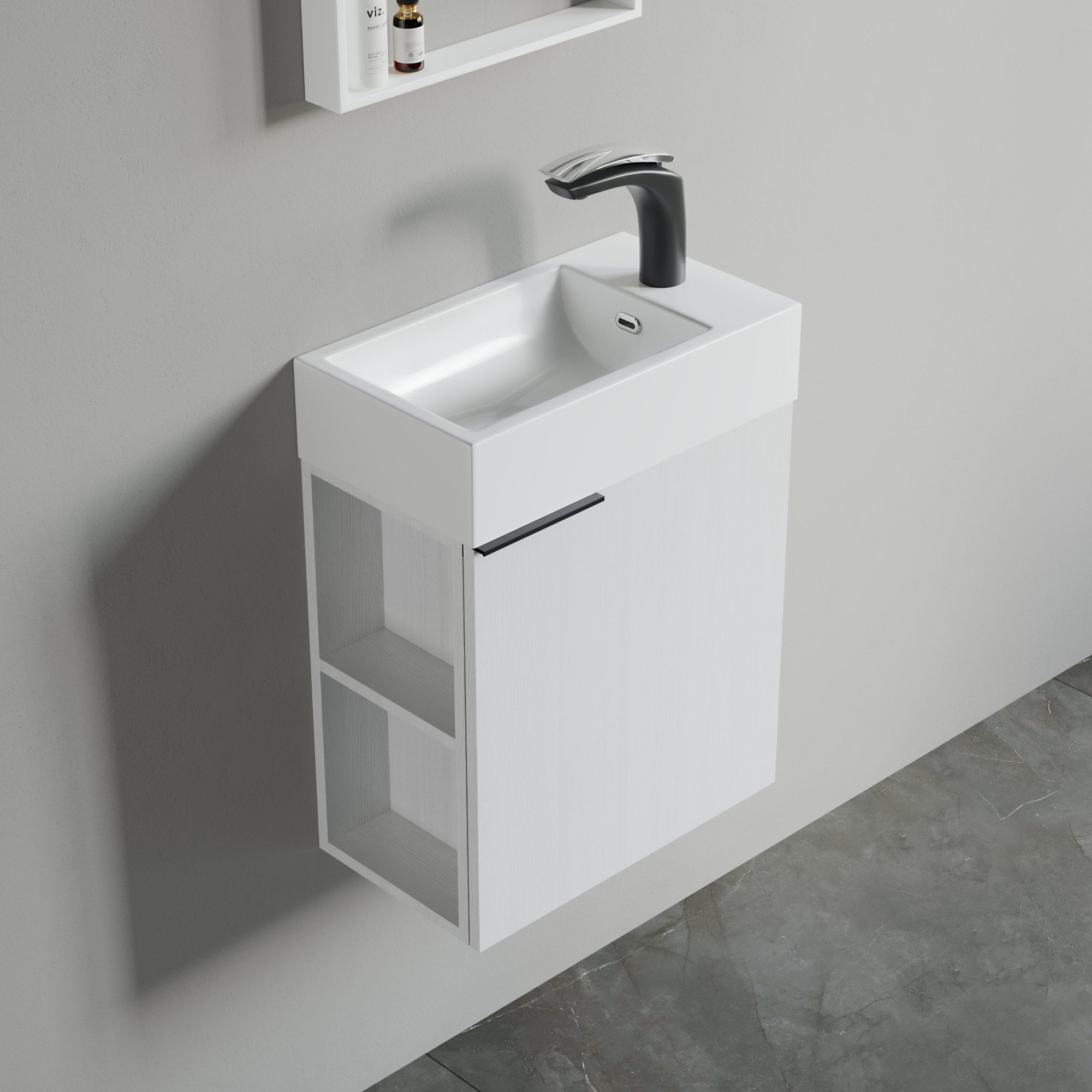 011 Series - 18 Inch Vanity With Basin
