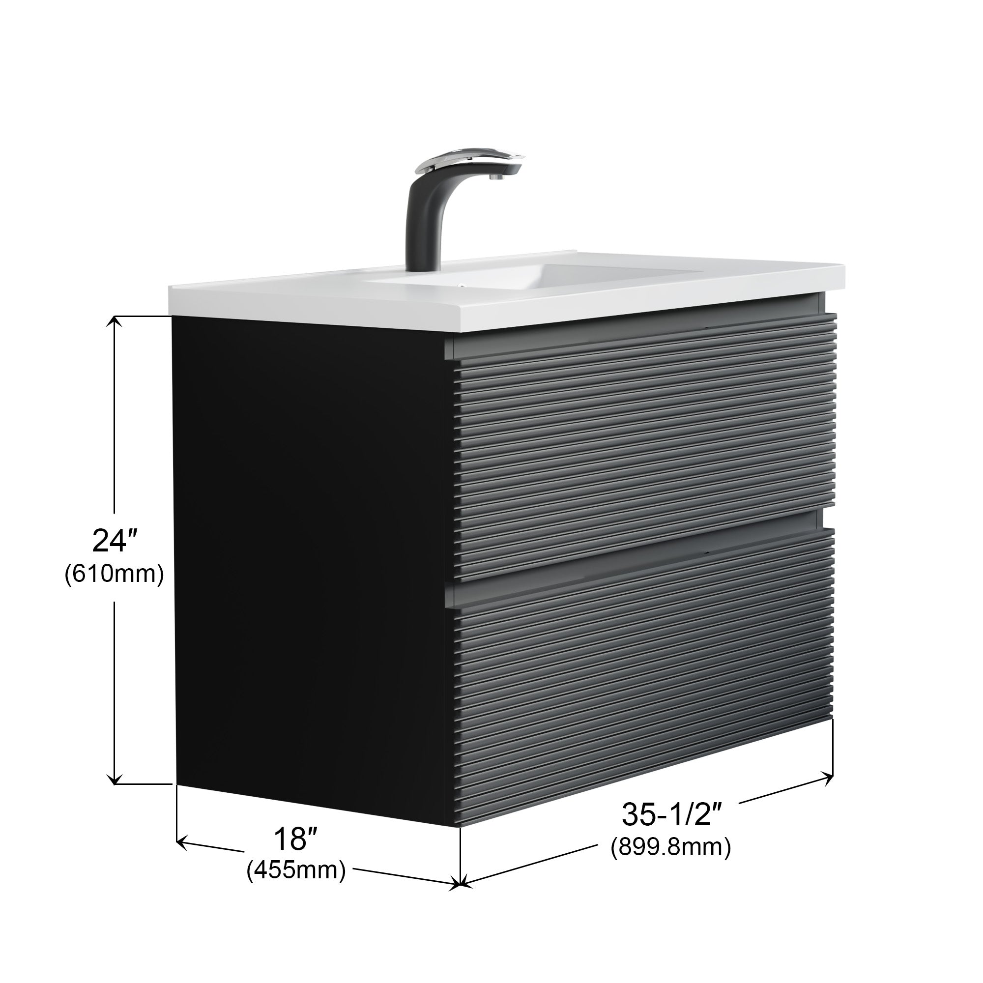 014 Series - 36 Inch Vanity