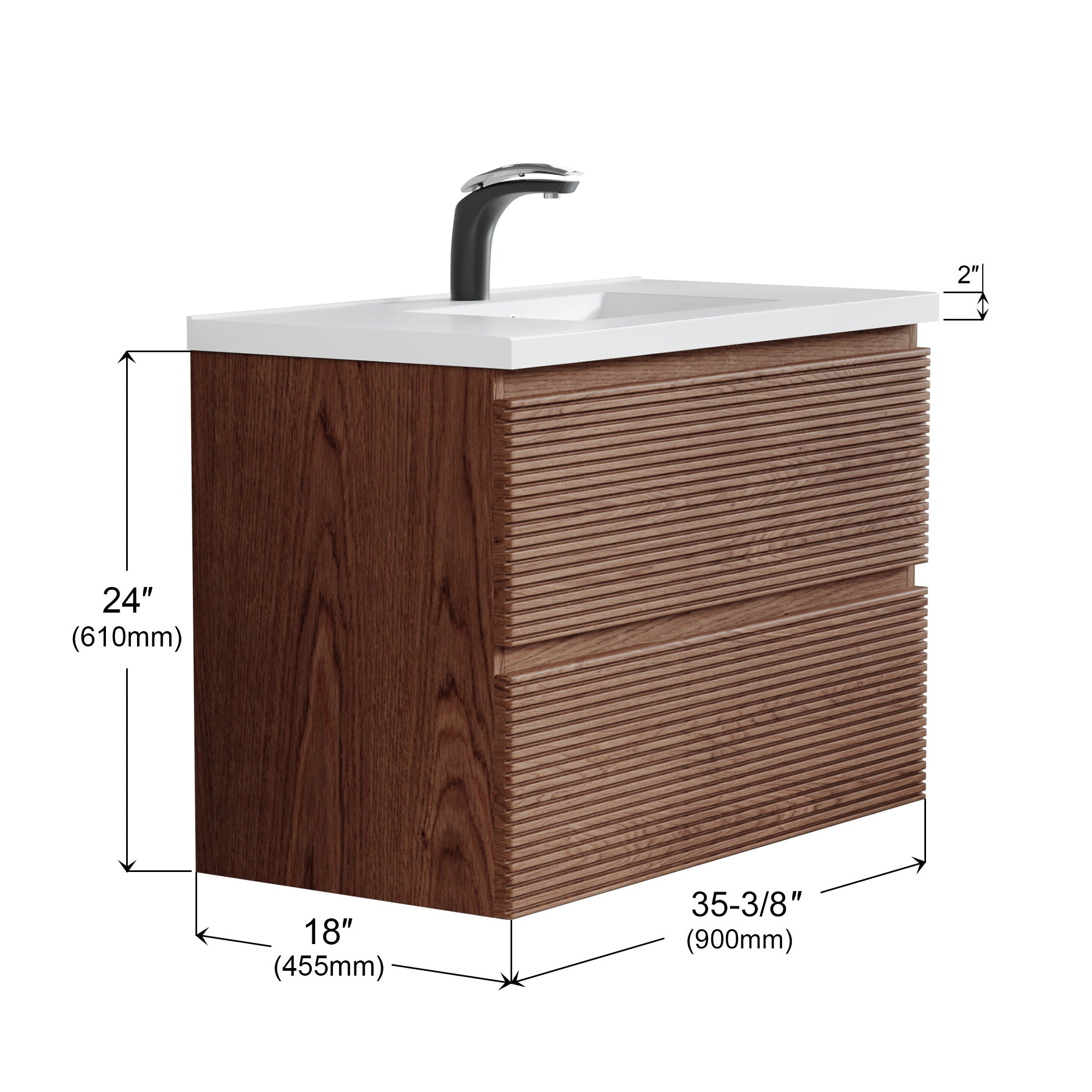 014 Series - 36 Inch Vanity