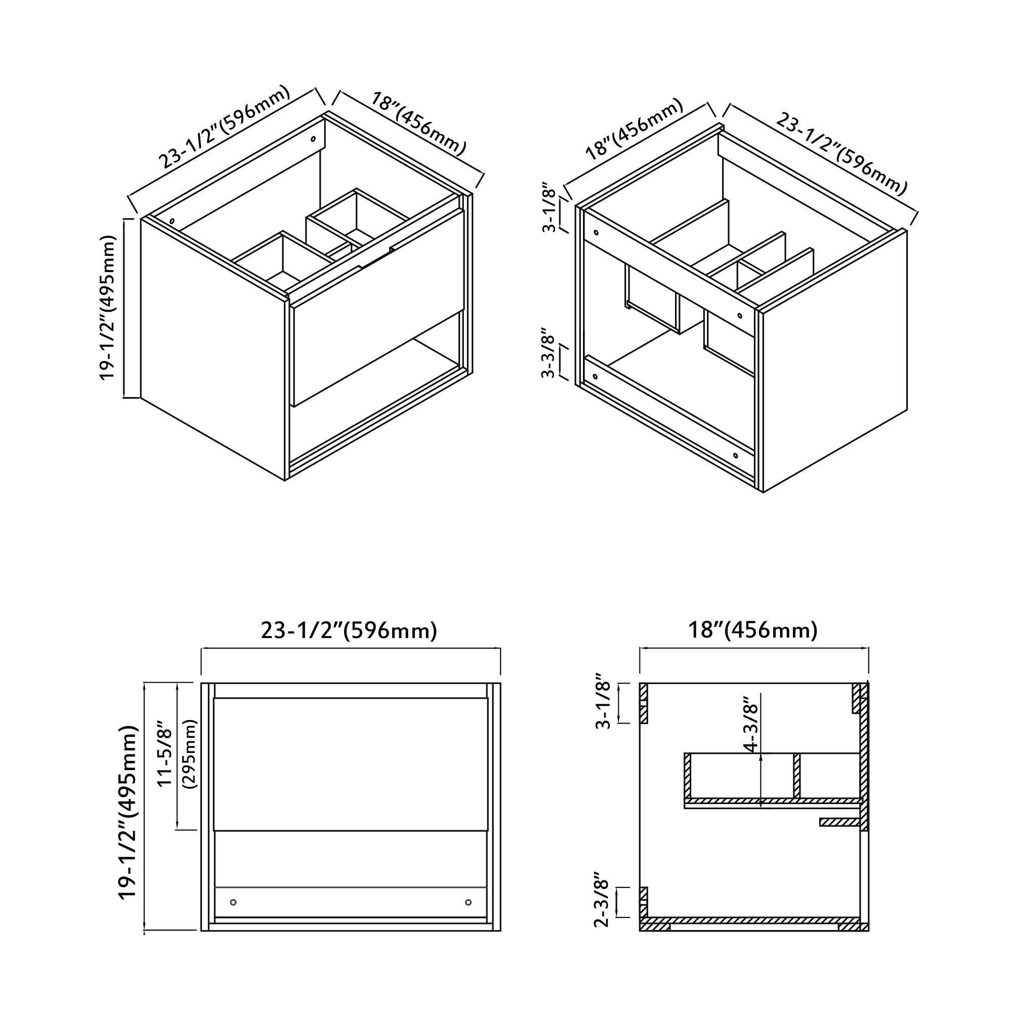 015 Series-24 Inch Vanity