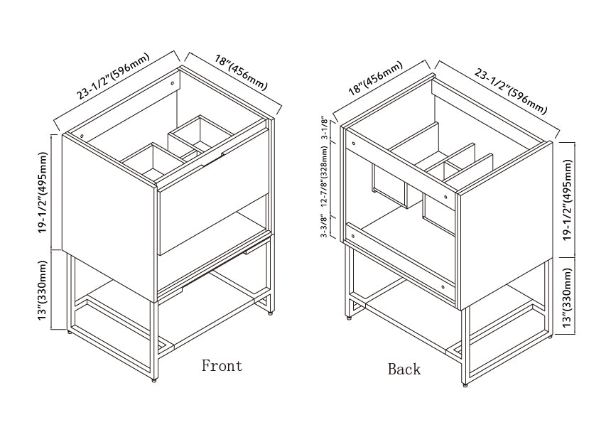 015 Series-24 Inch Vanity
