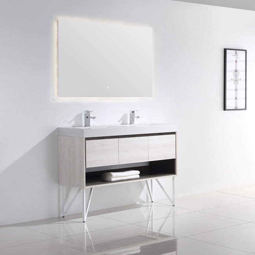 015 Series-48 Inch Vanity - Double Sinks