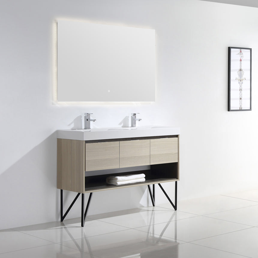 015 Series-48 Inch Vanity - Double Sinks