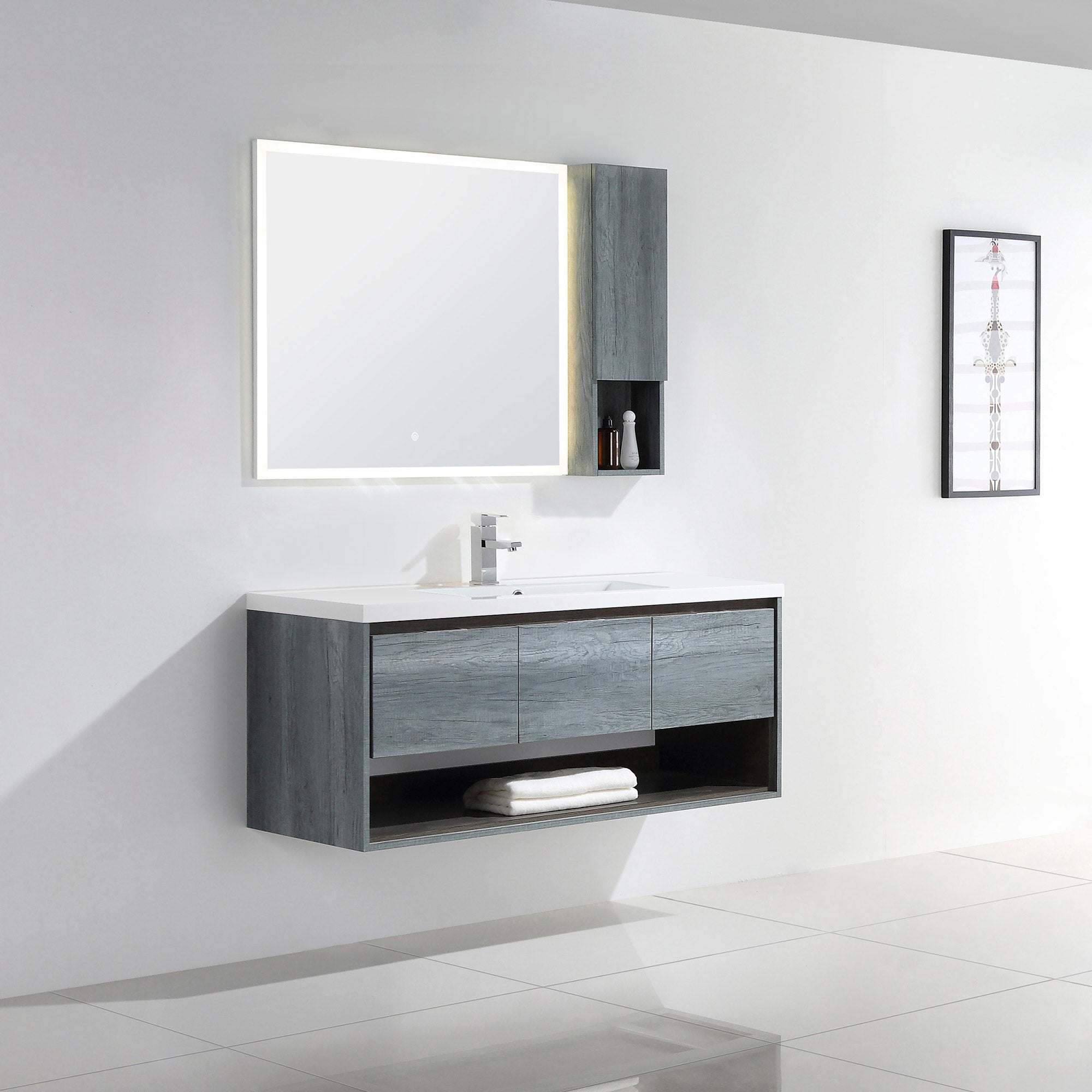 015 Series-48 Inch Vanity - Single Sink