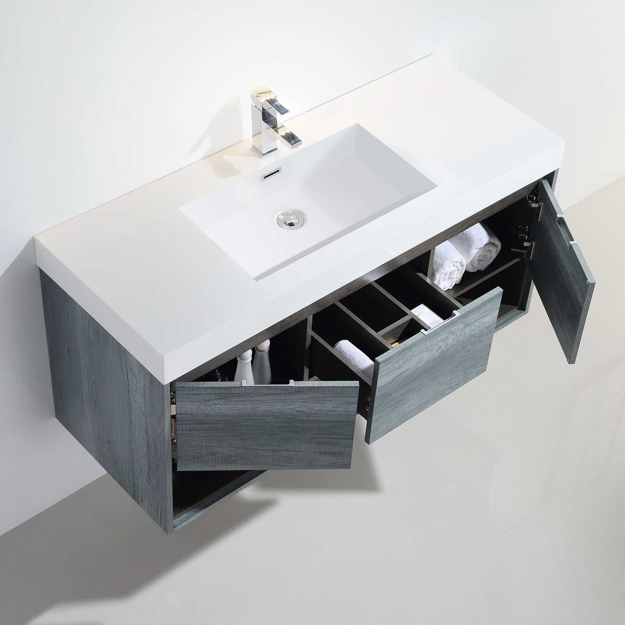015 Series-48 Inch Vanity - Single Sink