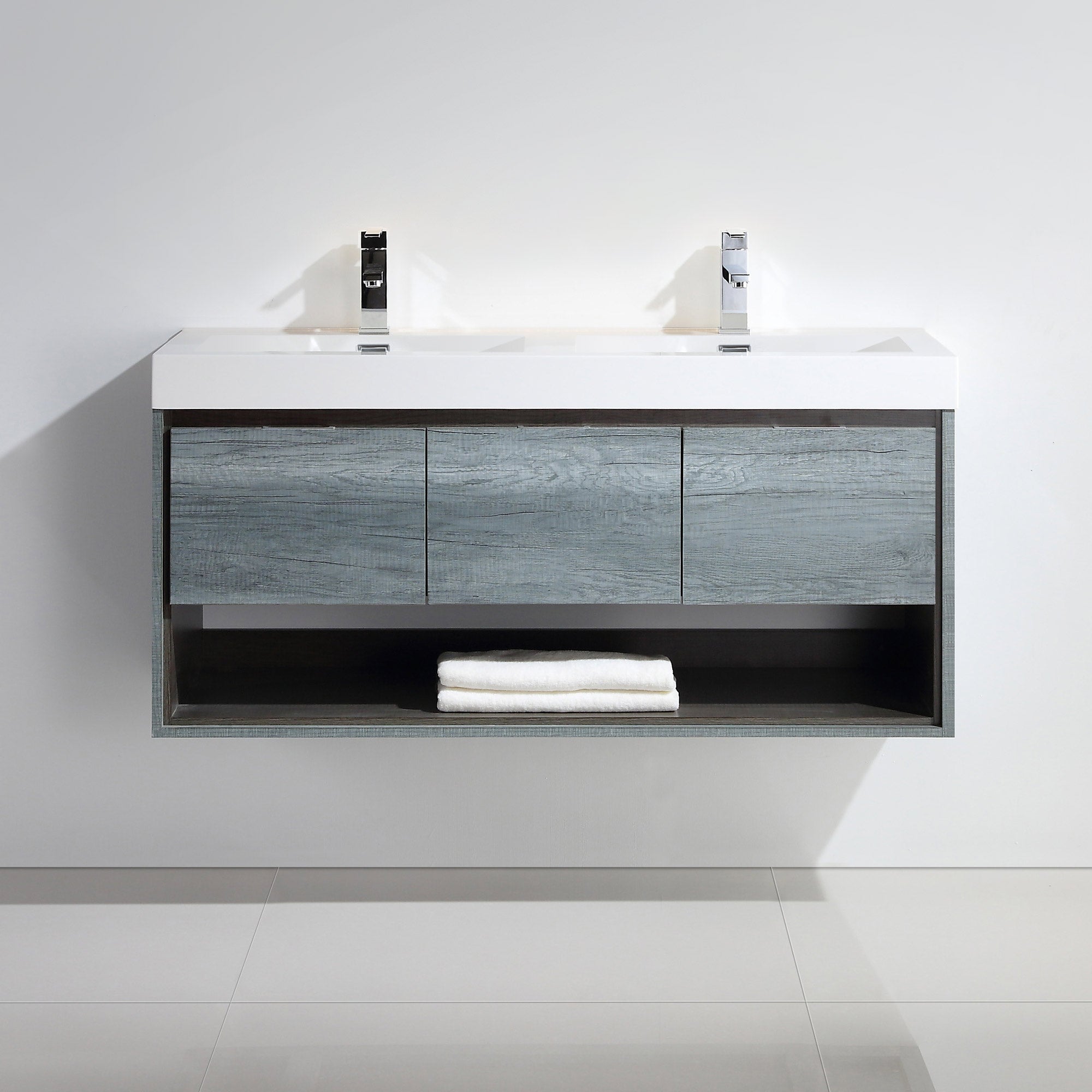 015 Series-48 Inch Vanity - Double Sinks
