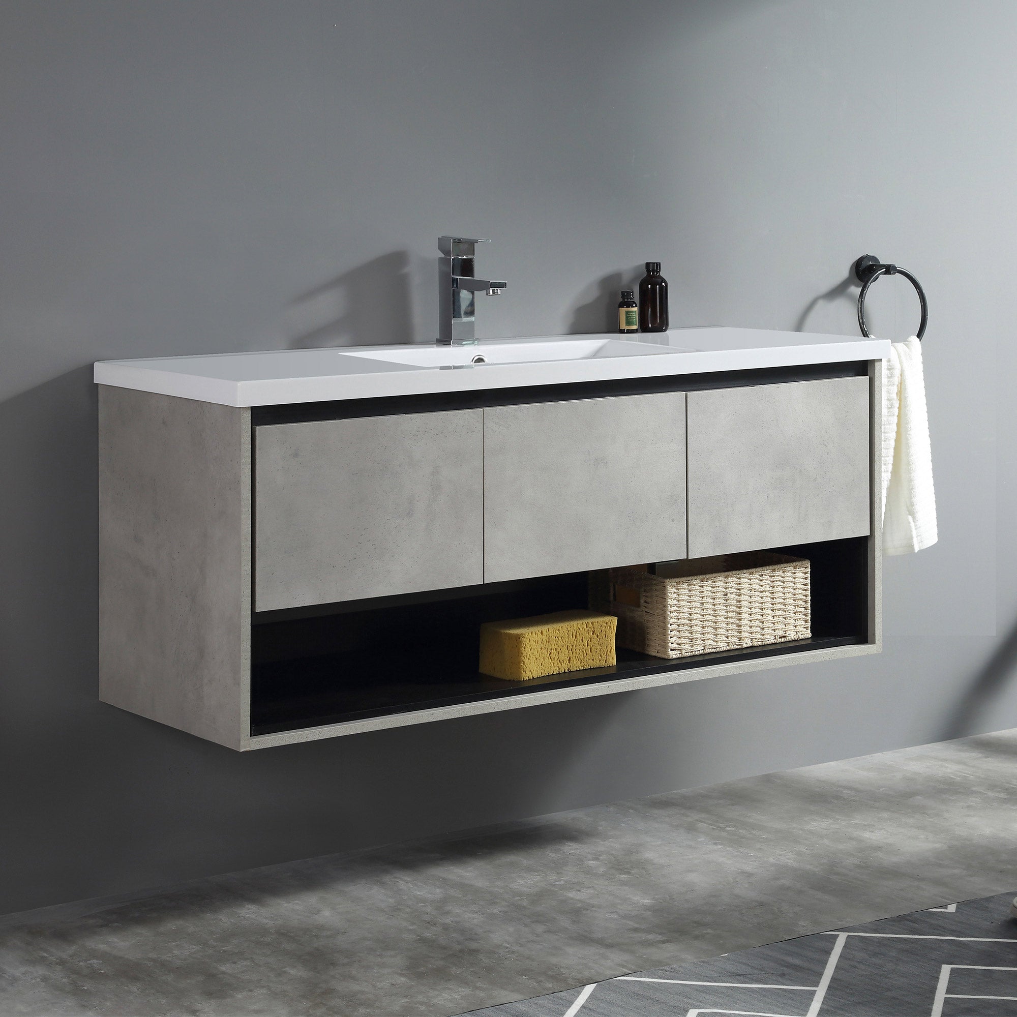 015 Series-48 Inch Vanity - Single Sink