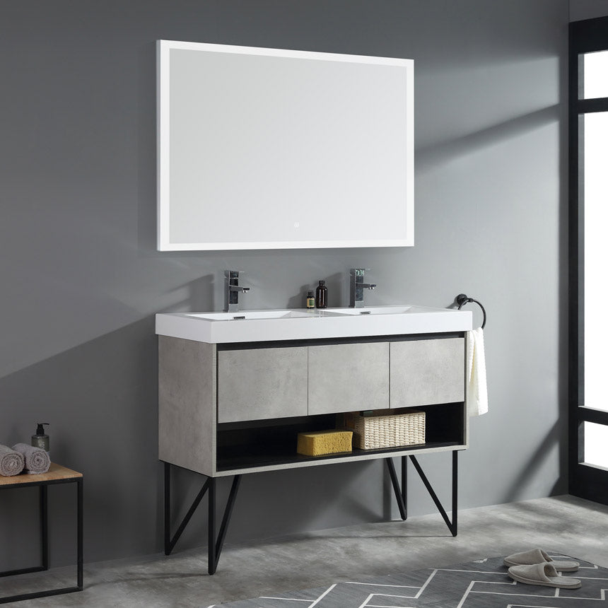 015 Series-48 Inch Vanity - Double Sinks