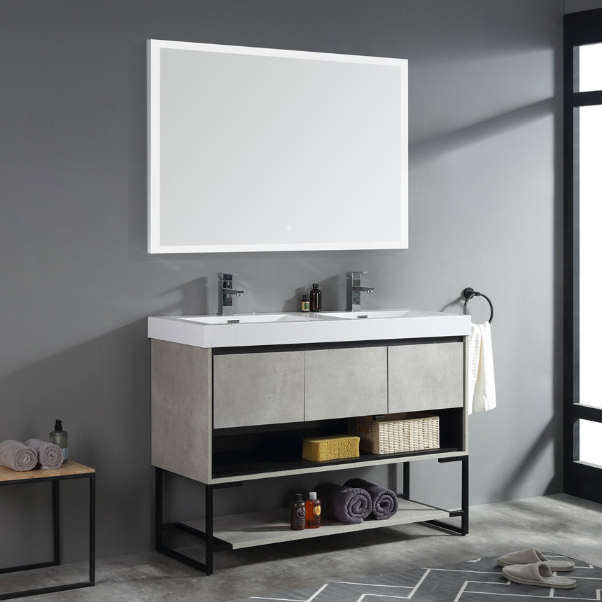 015 Series-48 Inch Vanity - Double Sinks