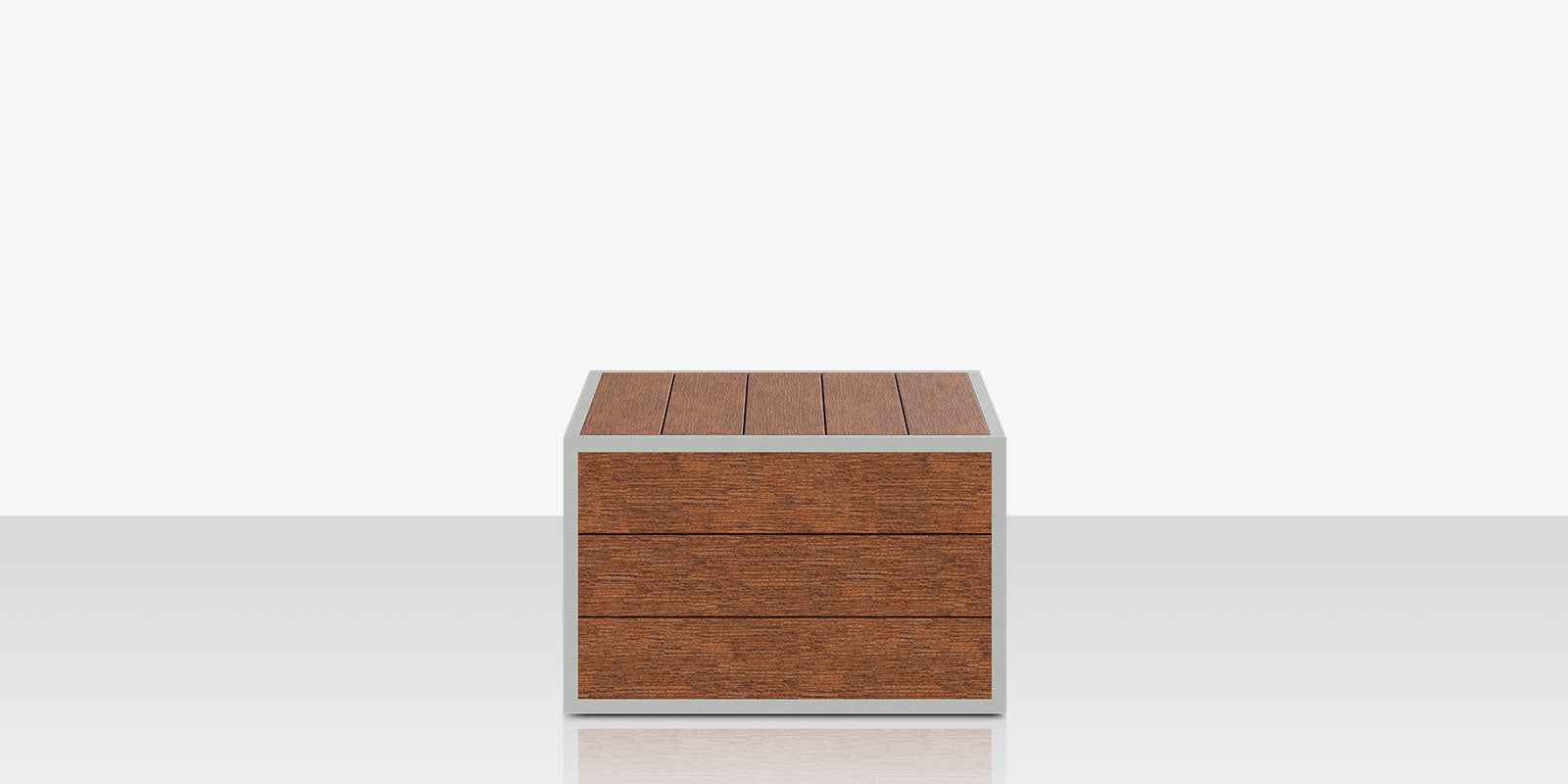 Mod Ottoman Slatted