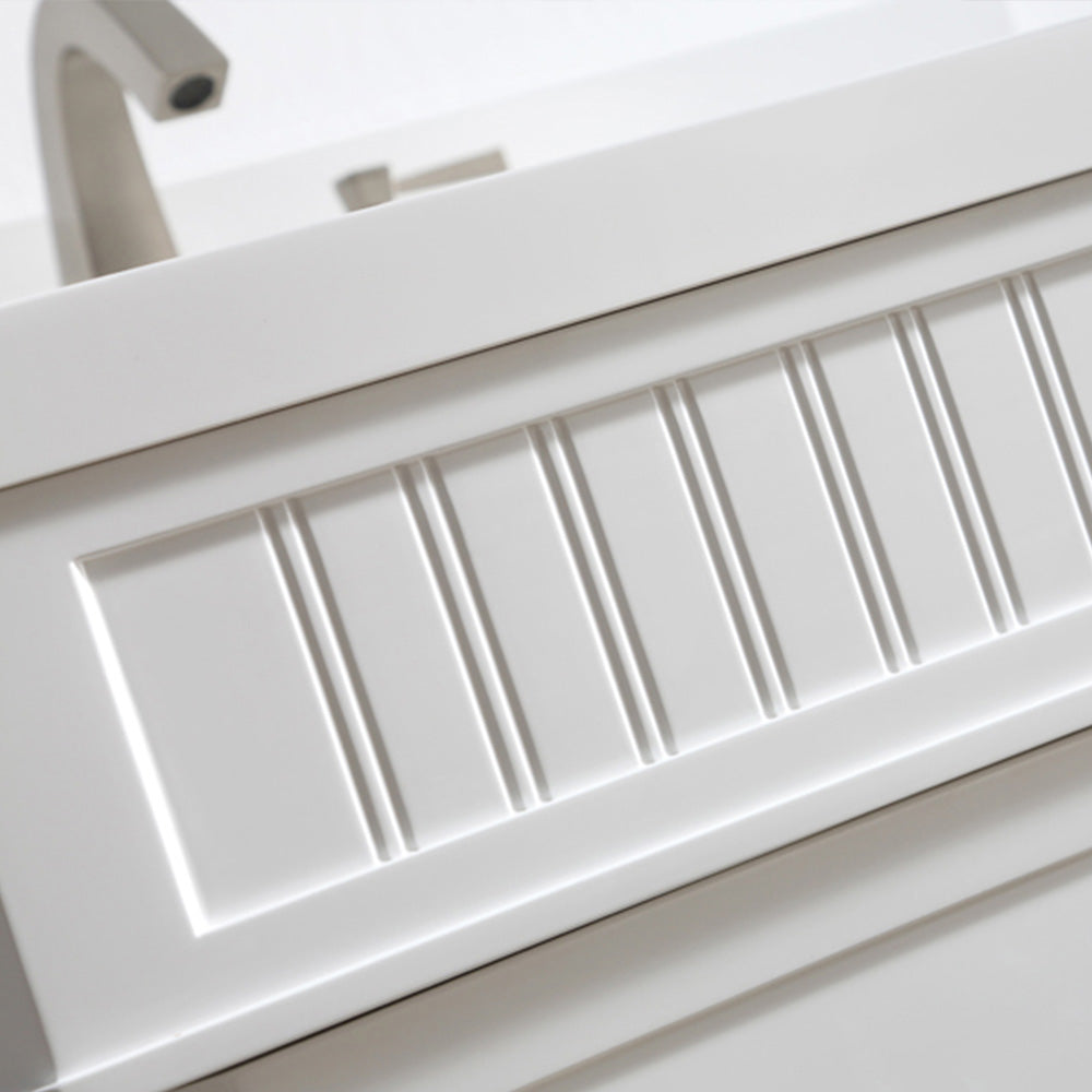 020 Series- 33 Inch Vanity-White With Basin