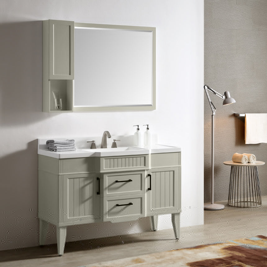 020 Series- 48 Inch Vanity-Grey Green With Basin
