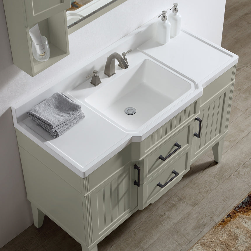 020 Series- 48 Inch Vanity-Grey Green With Basin