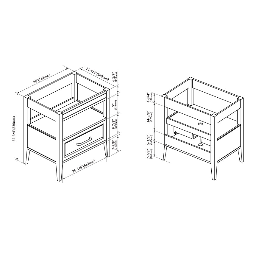 022 Series - 30 Inch Vanity