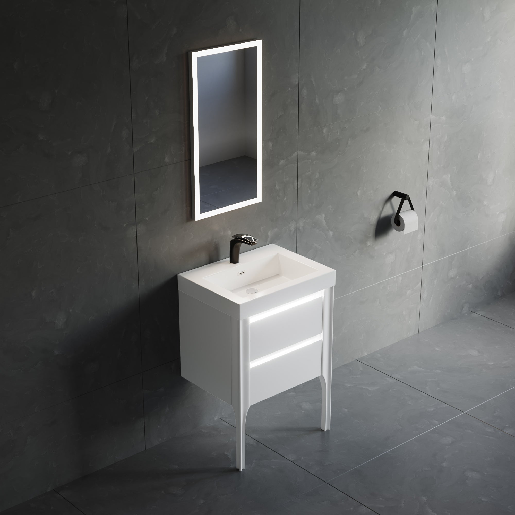 023 LED Series - 24 Inch Vanity