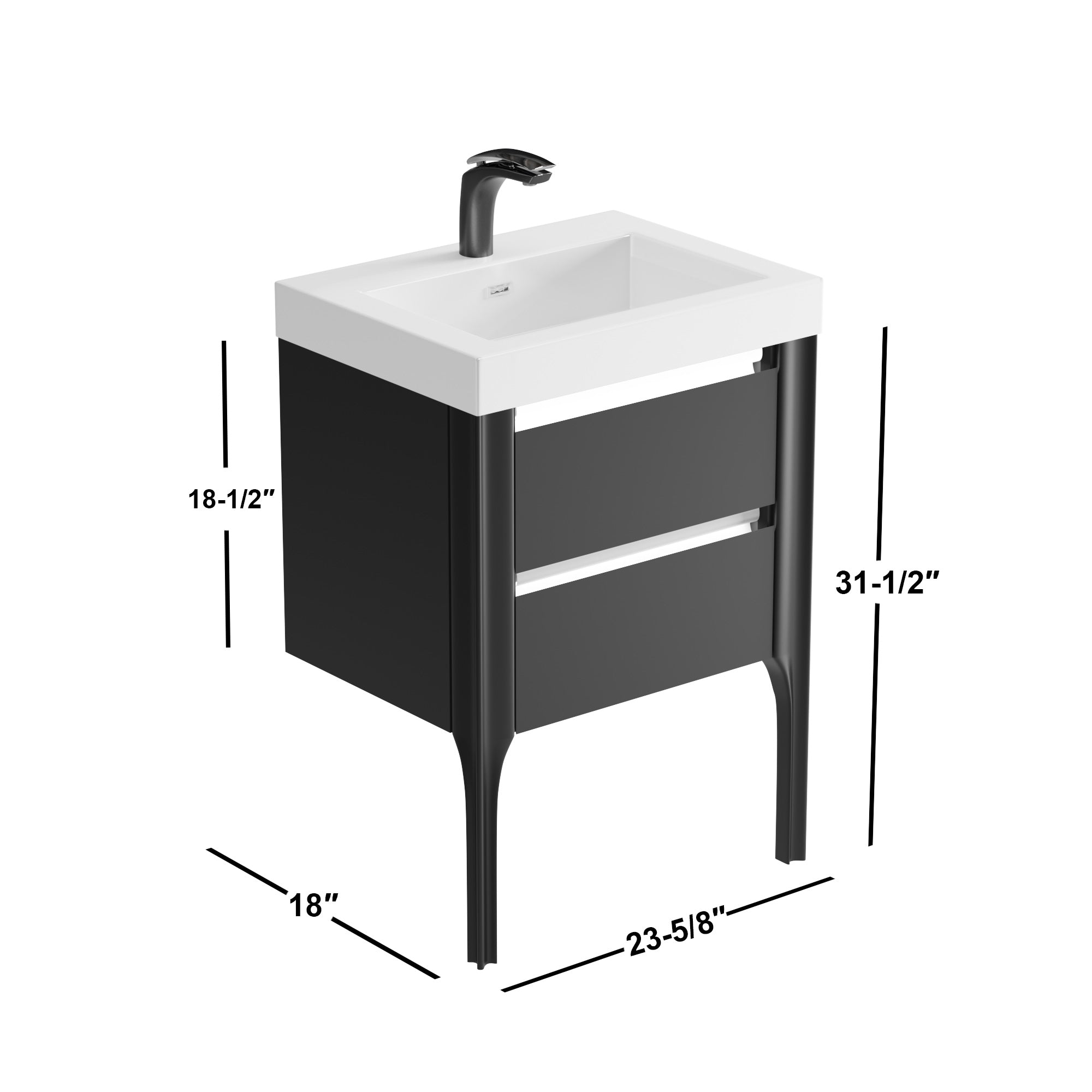 023 LED Series - 24 Inch Vanity