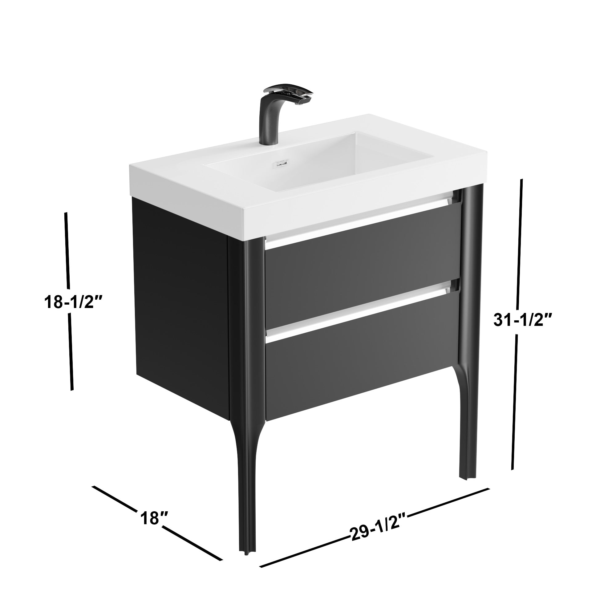 023 LED Series - 30 Inch Vanity