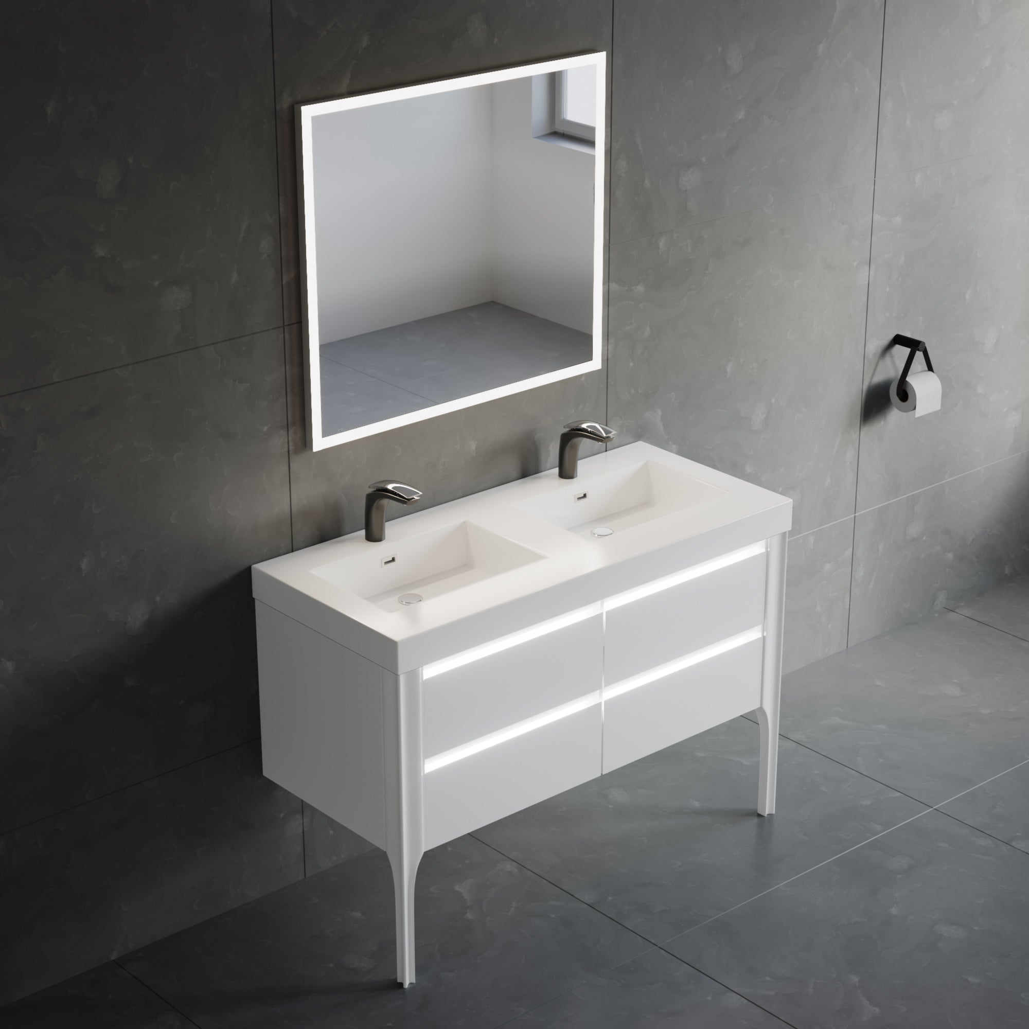 023 LED Series - 48 Inch Vanity
