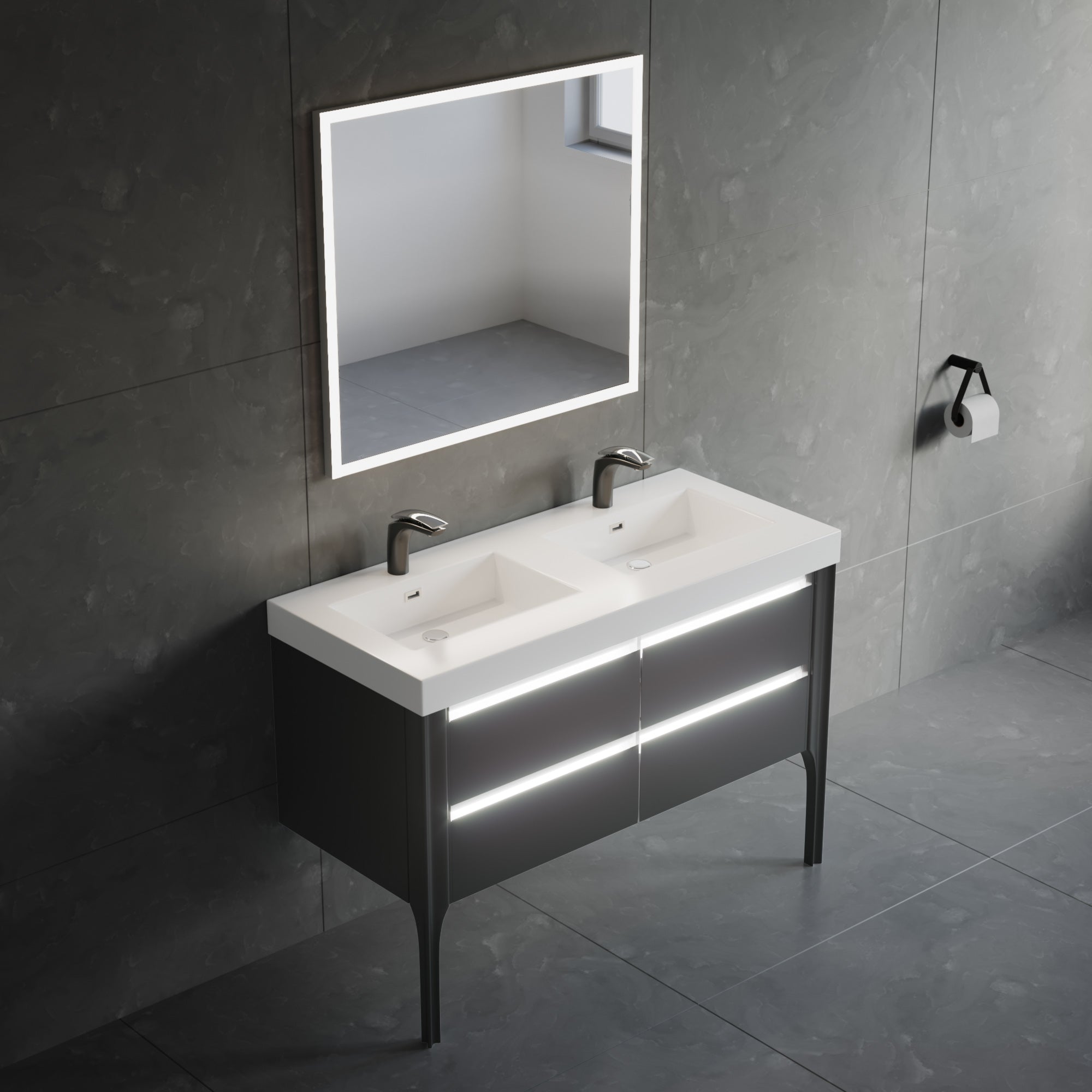 023 LED Series - 48 Inch Vanity