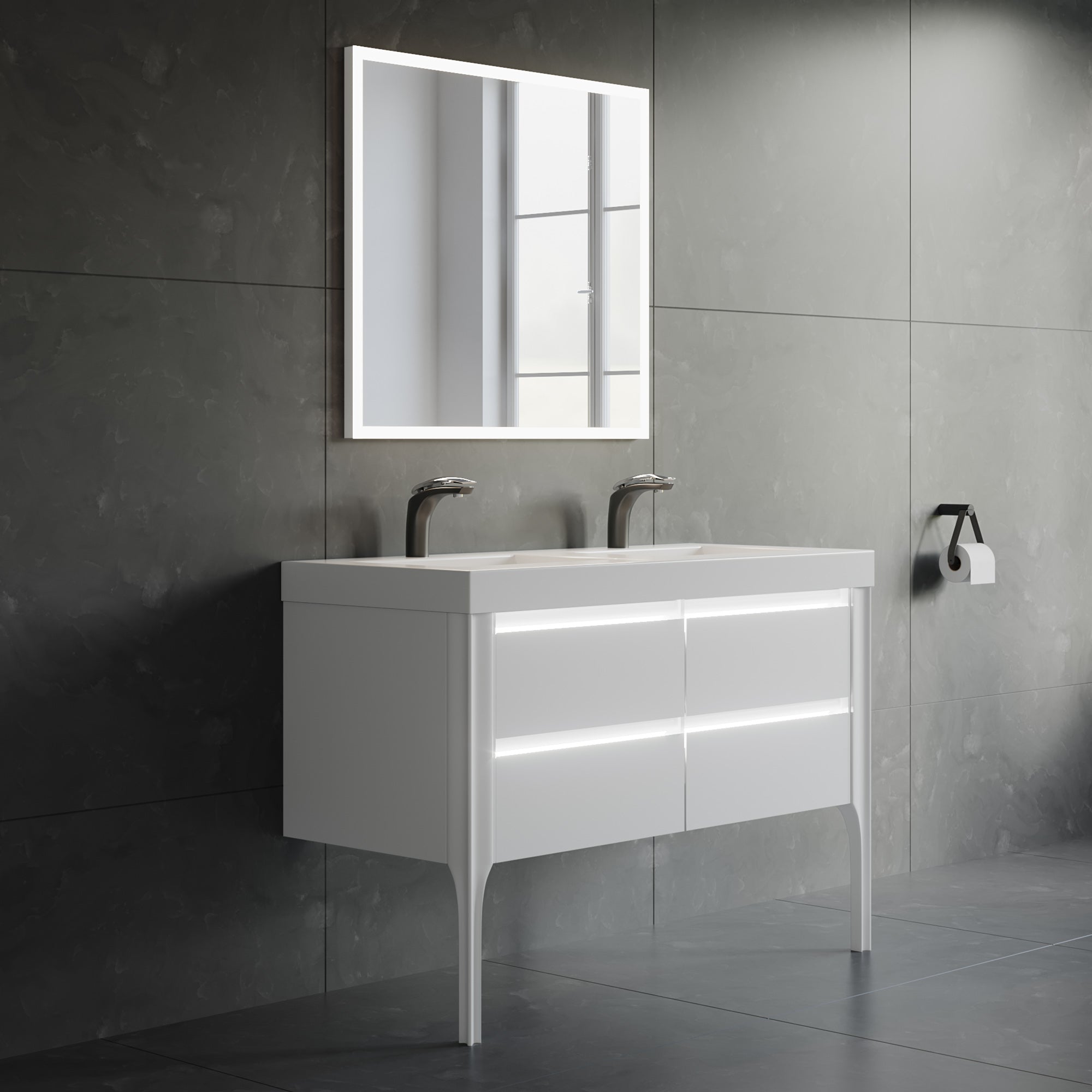 023 LED Series - 60 Inch Vanity