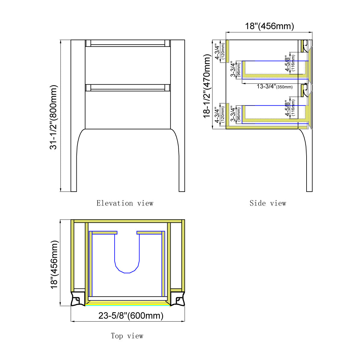 023 LED Series - 24 Inch Vanity