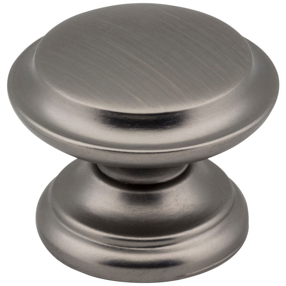 Hardware Resources 1-3/8" Diameter Satin Nickel Cordova Cabinet Knob