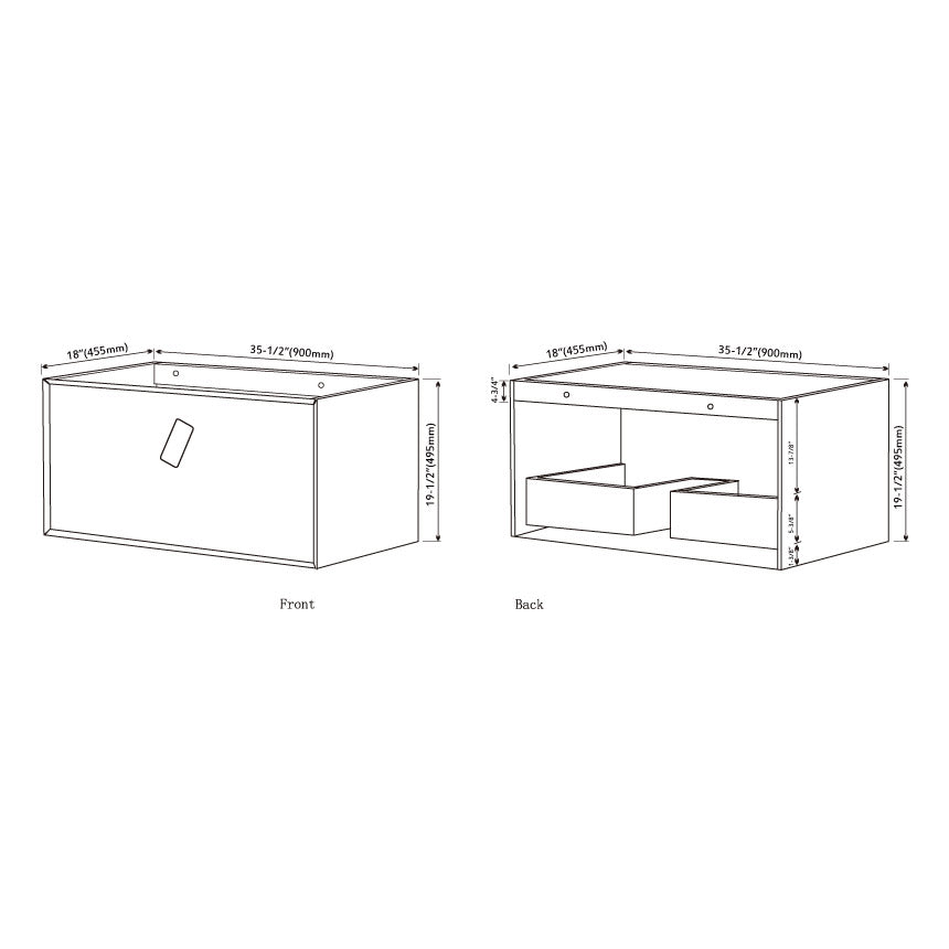 025 Series- 36 Inch Cabinet