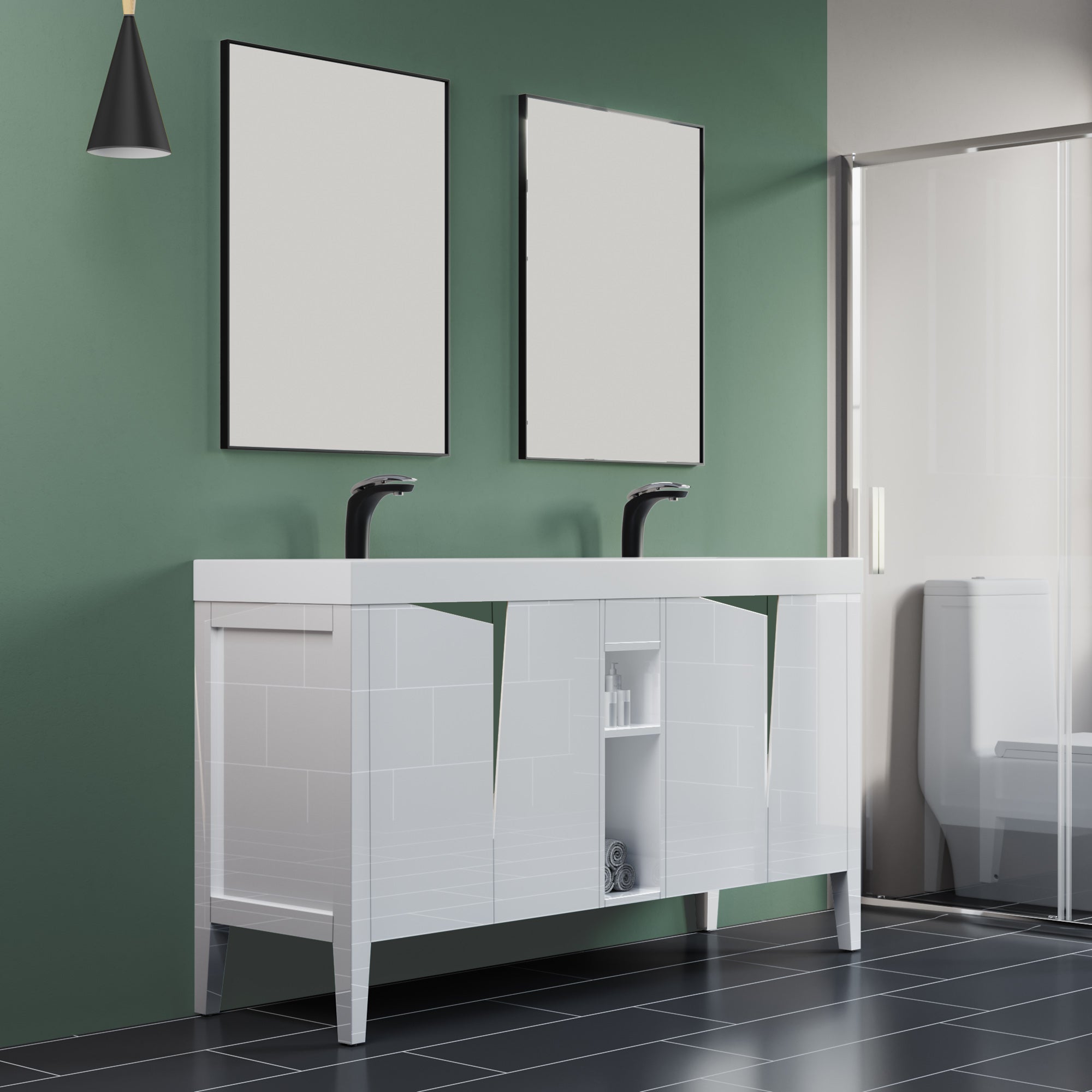 027 Series- 60 Inch Cabinet