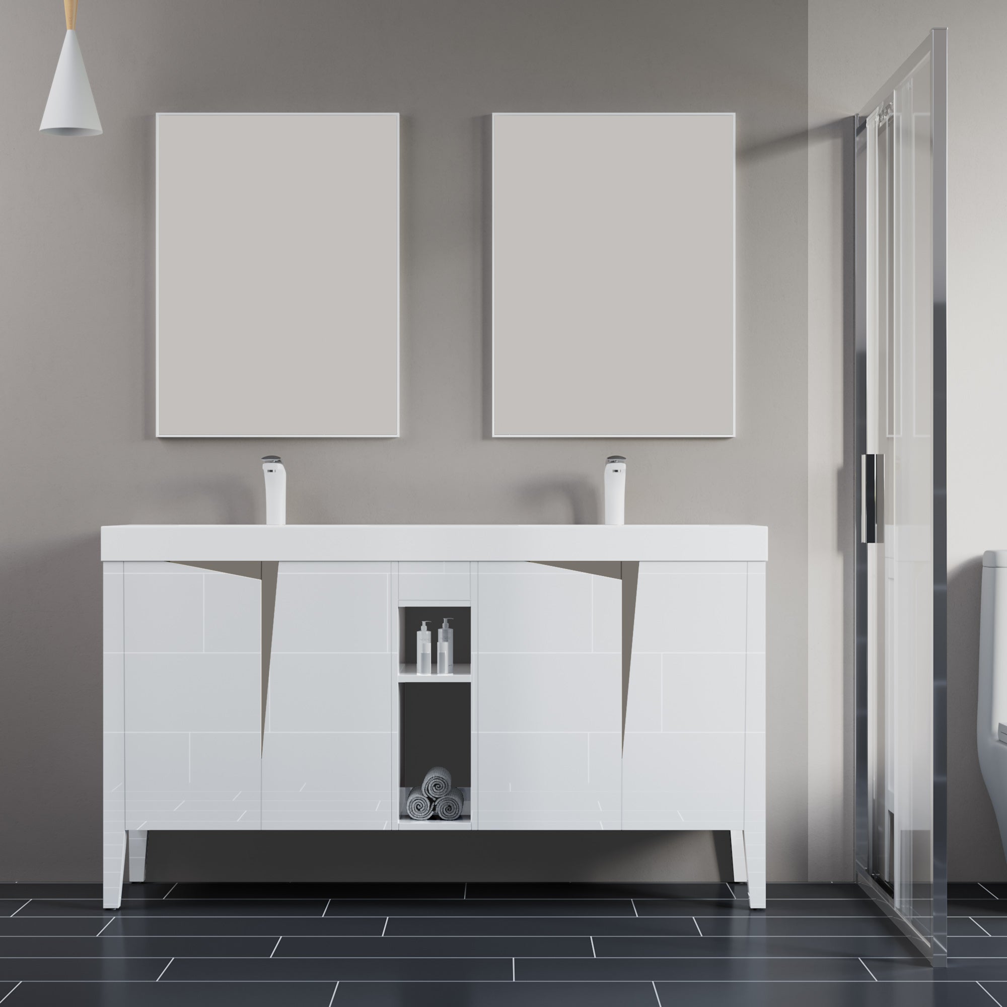 027 Series- 60 Inch Cabinet